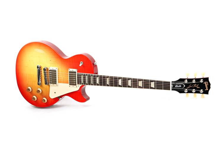 Gibson Les Paul Studio Figured Washed Cherry Sunburst #232740259 Gibson Les Paul Studio Figured Washed Cherry Sunburst #232740259