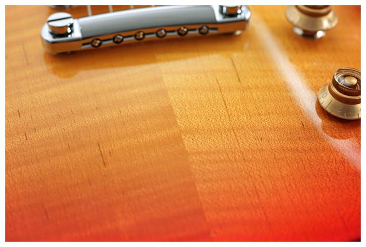 Gibson Les Paul Studio Figured Washed Cherry Sunburst #232740259 Gibson Les Paul Studio Figured Washed Cherry Sunburst #232740259