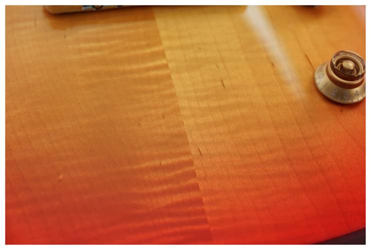 Gibson Les Paul Studio Figured Washed Cherry Sunburst #232740256 Gibson Les Paul Studio Figured Washed Cherry Sunburst #232740256