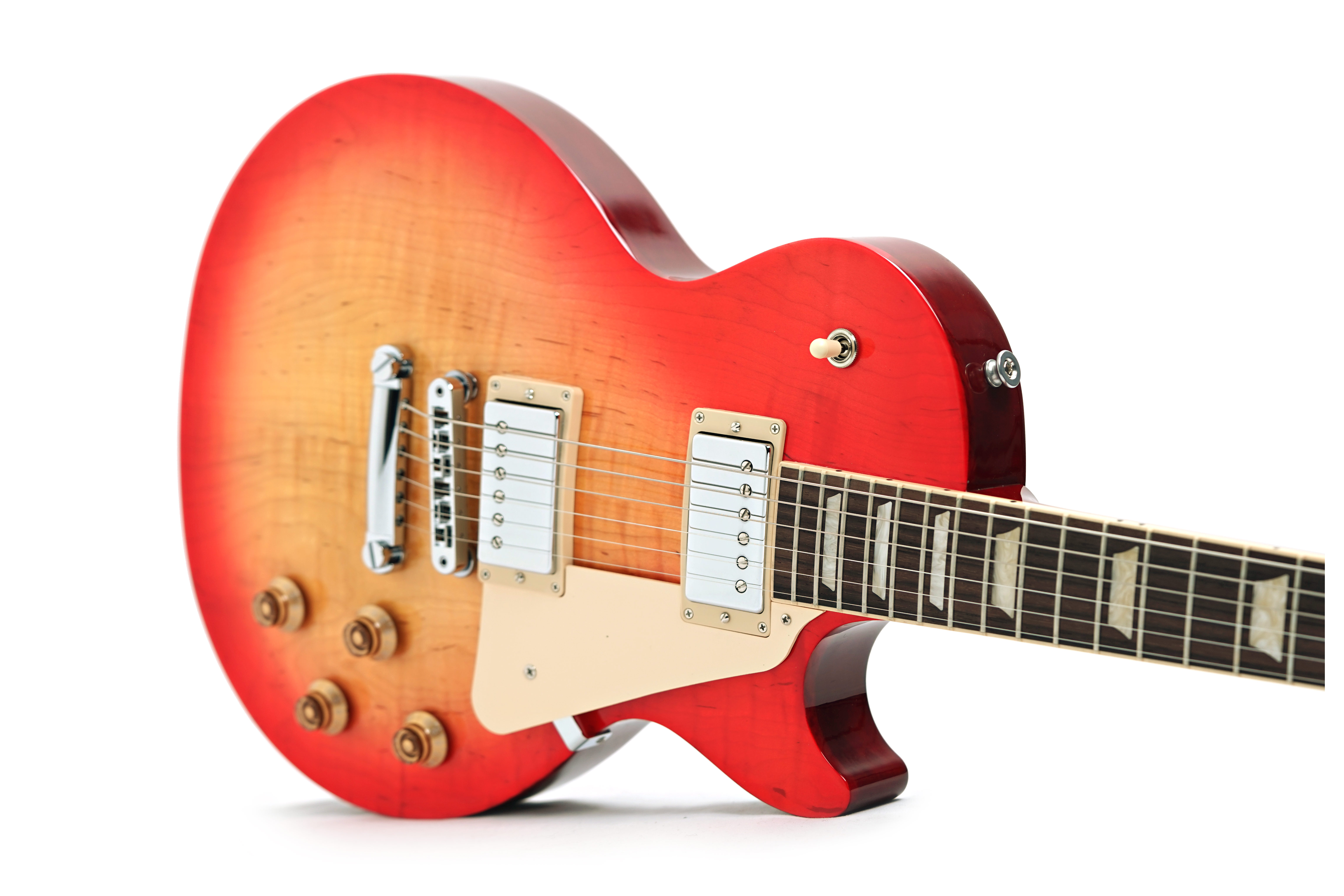 Gibson Les Paul Studio Figured Washed Cherry Sunburst #208050027