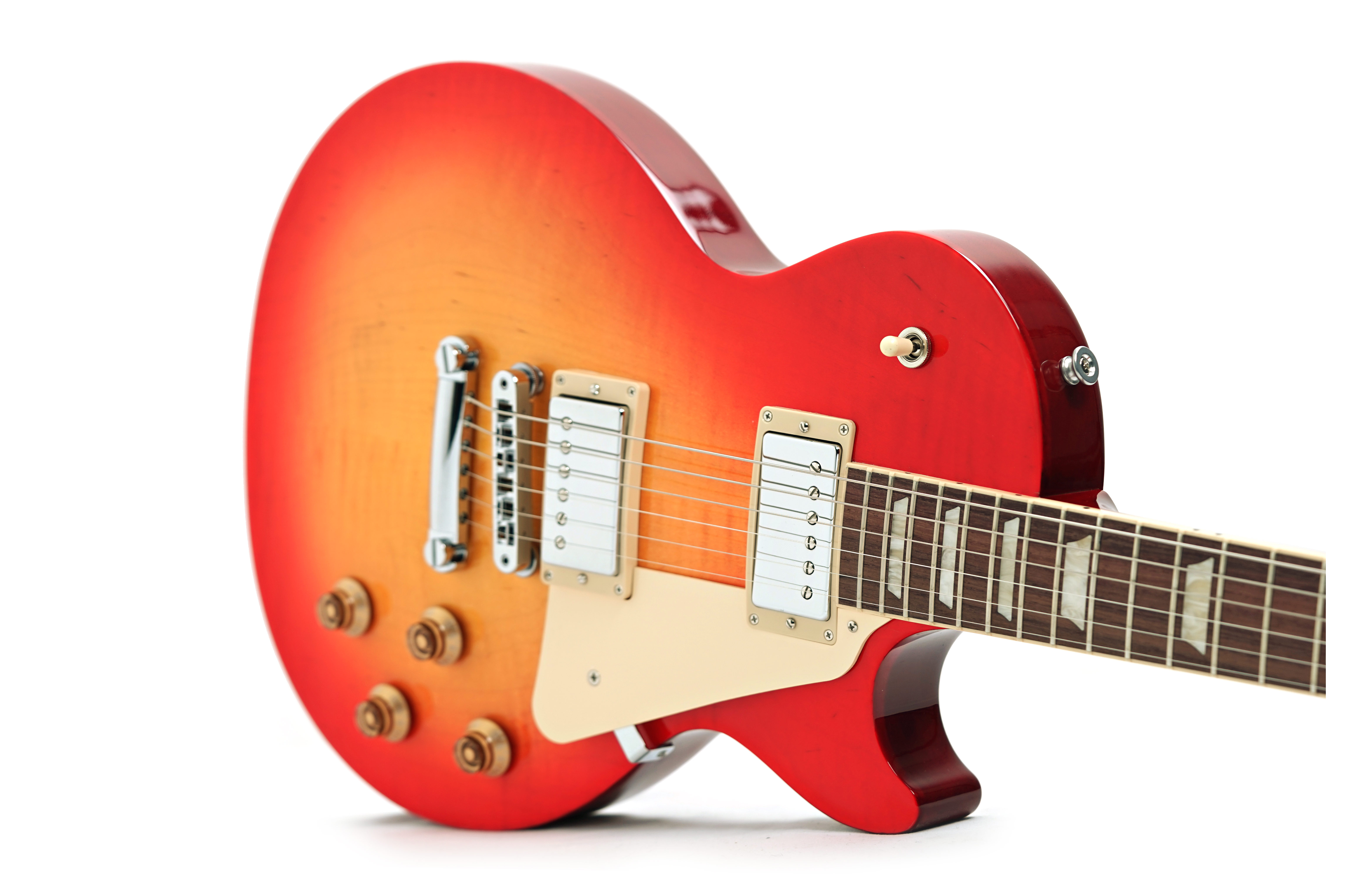 Gibson Les Paul Studio Figured Washed Cherry Sunburst #211550278