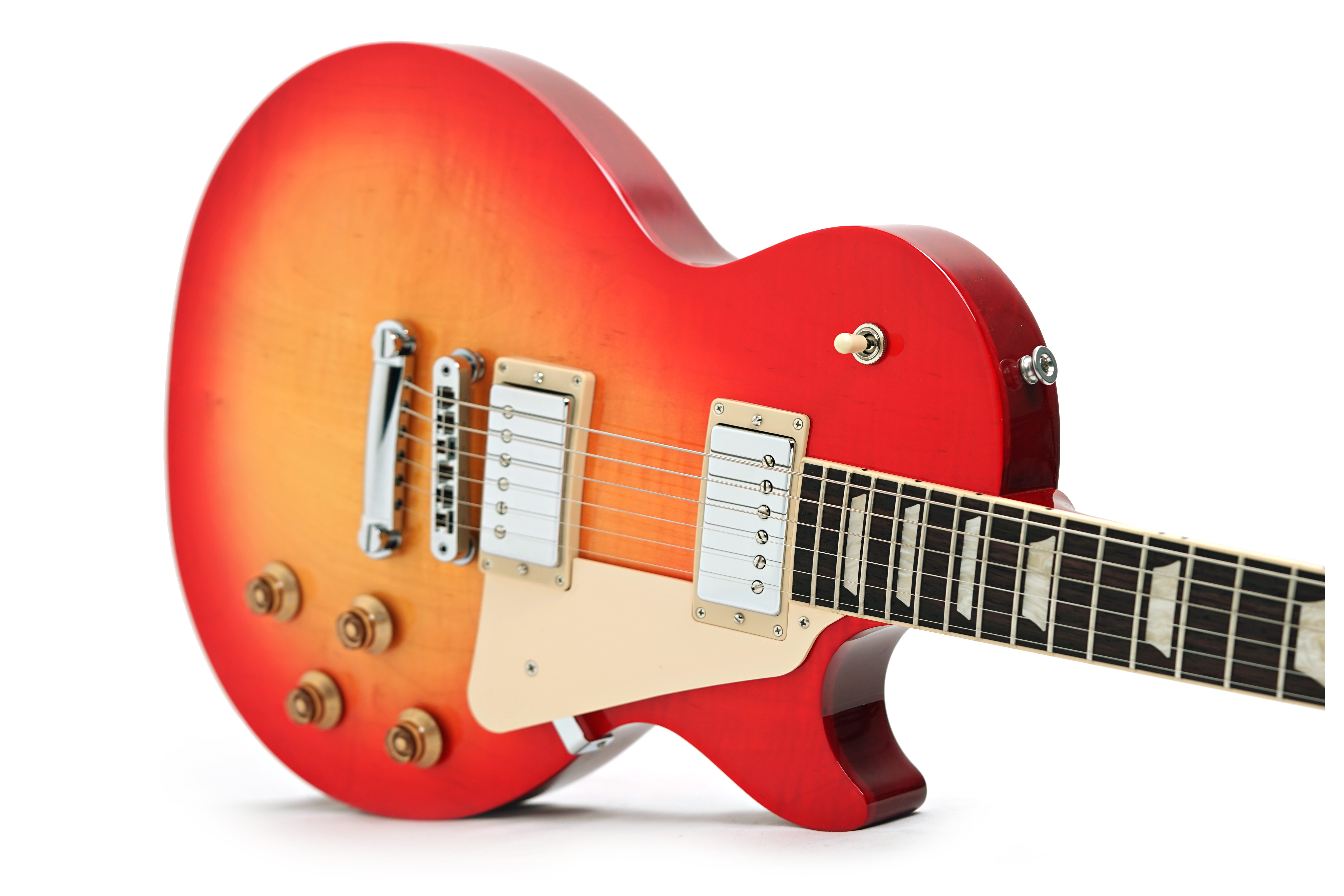 Gibson Les Paul Studio Figured Washed Cherry Sunburst #208750302