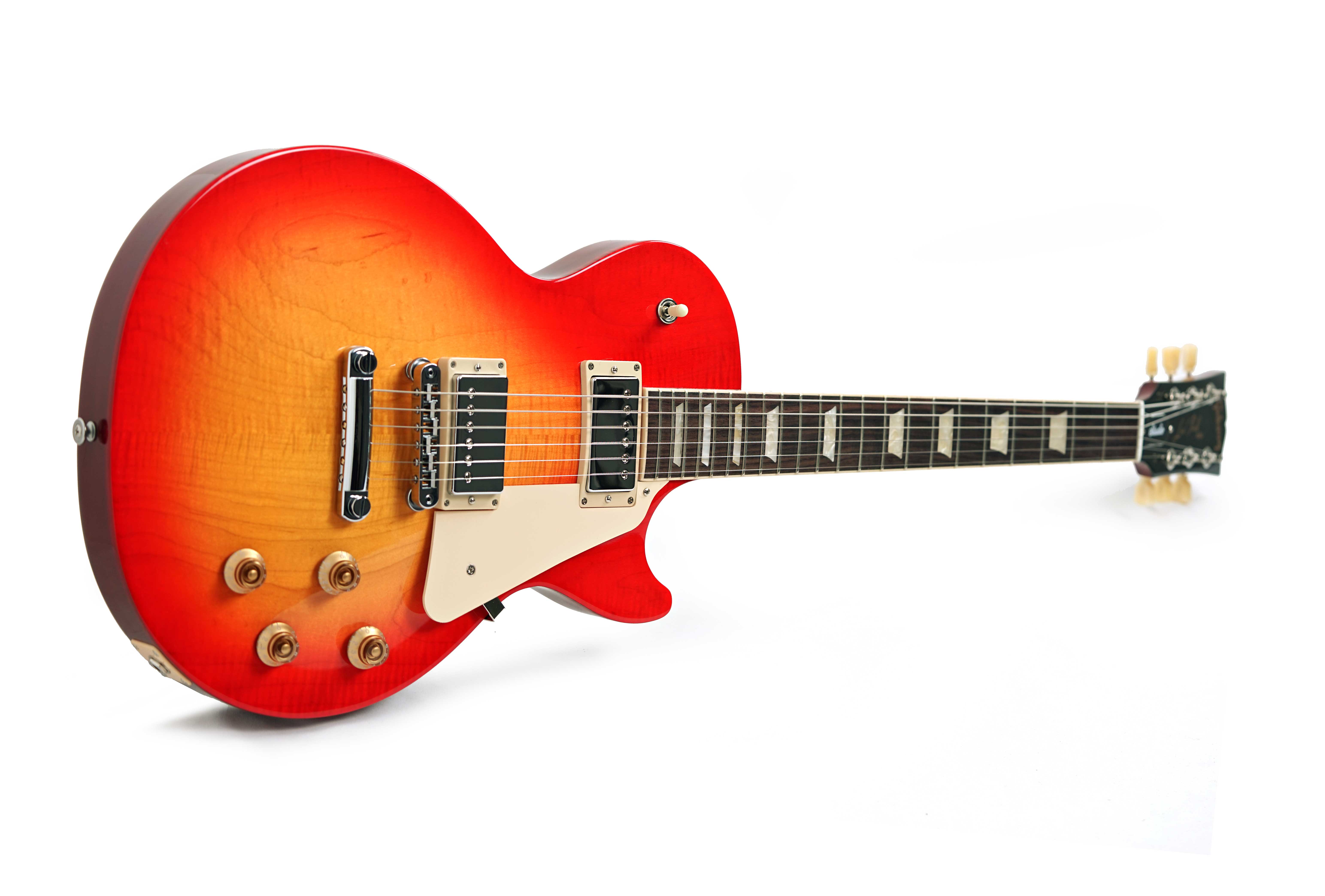 Gibson Les Paul Studio Figured Washed Cherry Sunburst #208050026