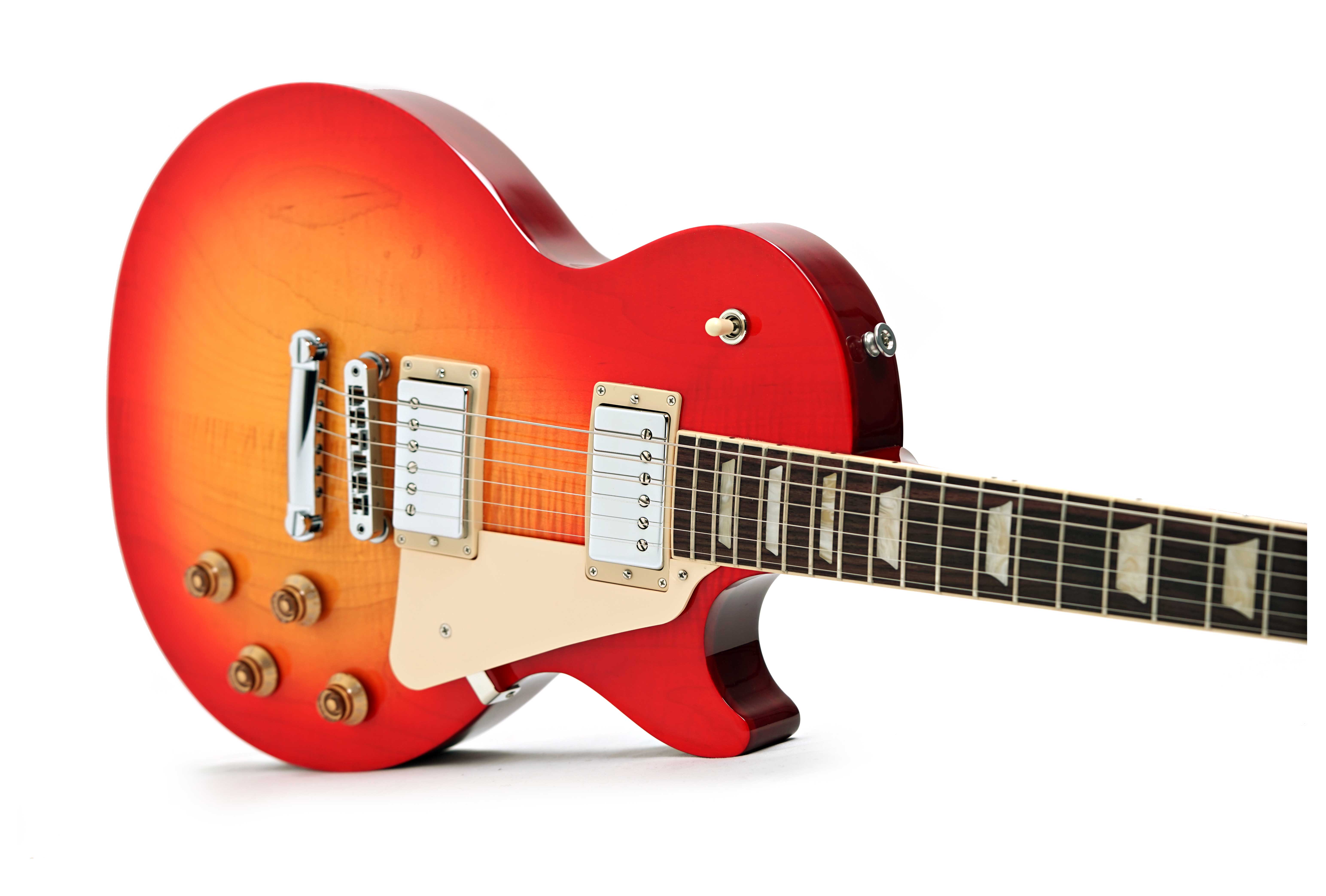 Gibson Les Paul Studio Figured Washed Cherry Sunburst #208050026