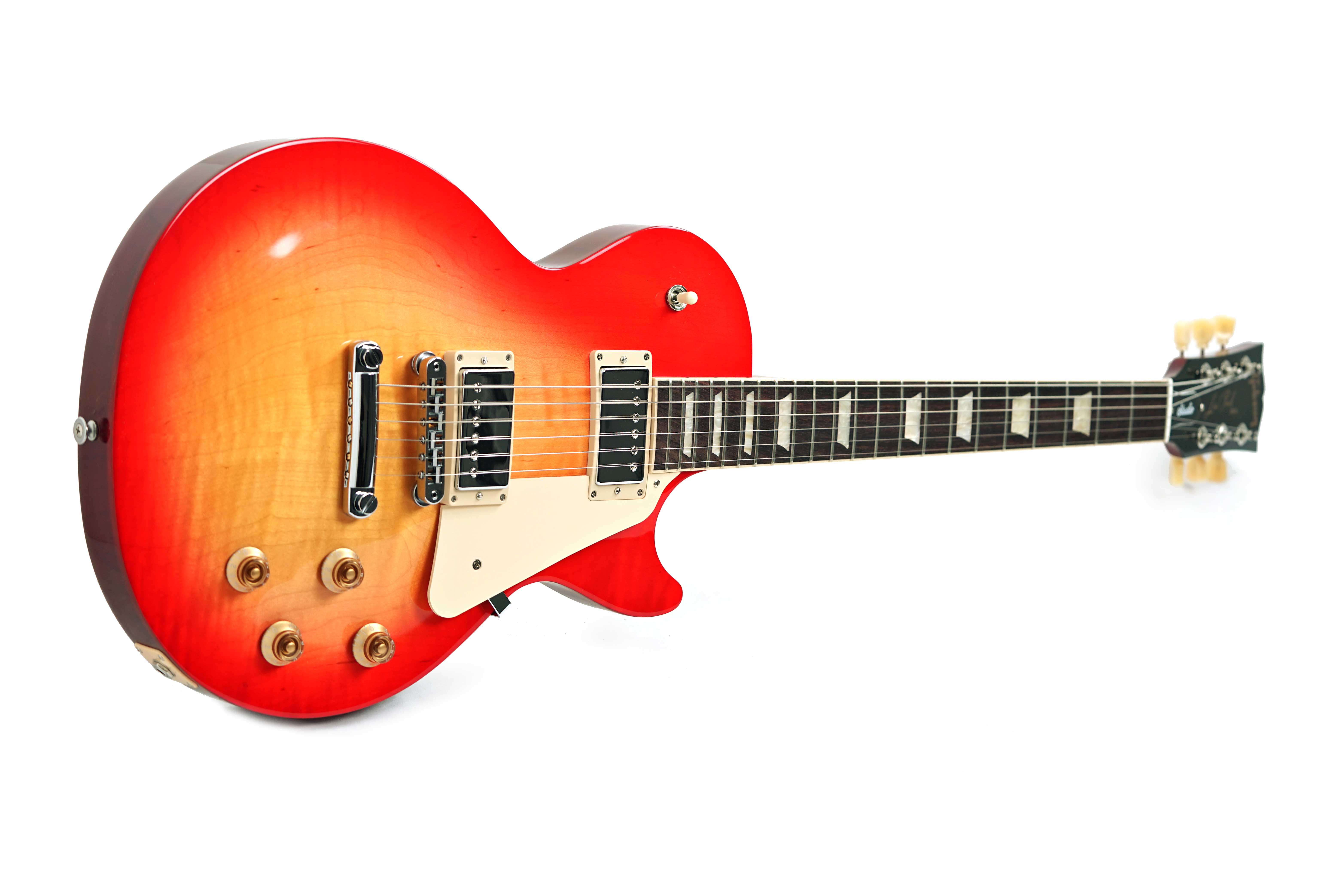 Gibson Les Paul Studio Figured Washed Cherry Sunburst #208150320