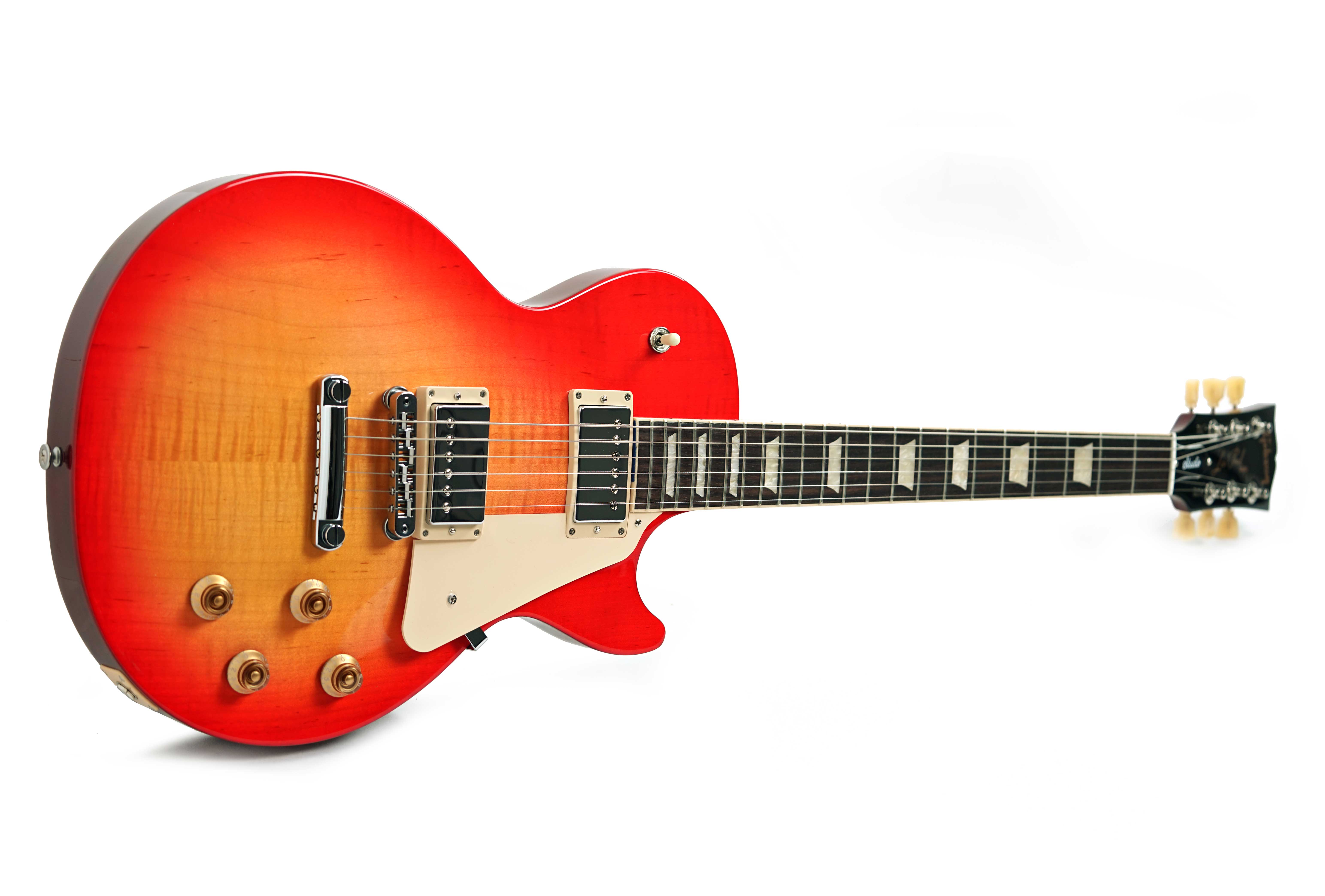 Gibson Les Paul Studio Figured Washed Cherry Sunburst #208050029