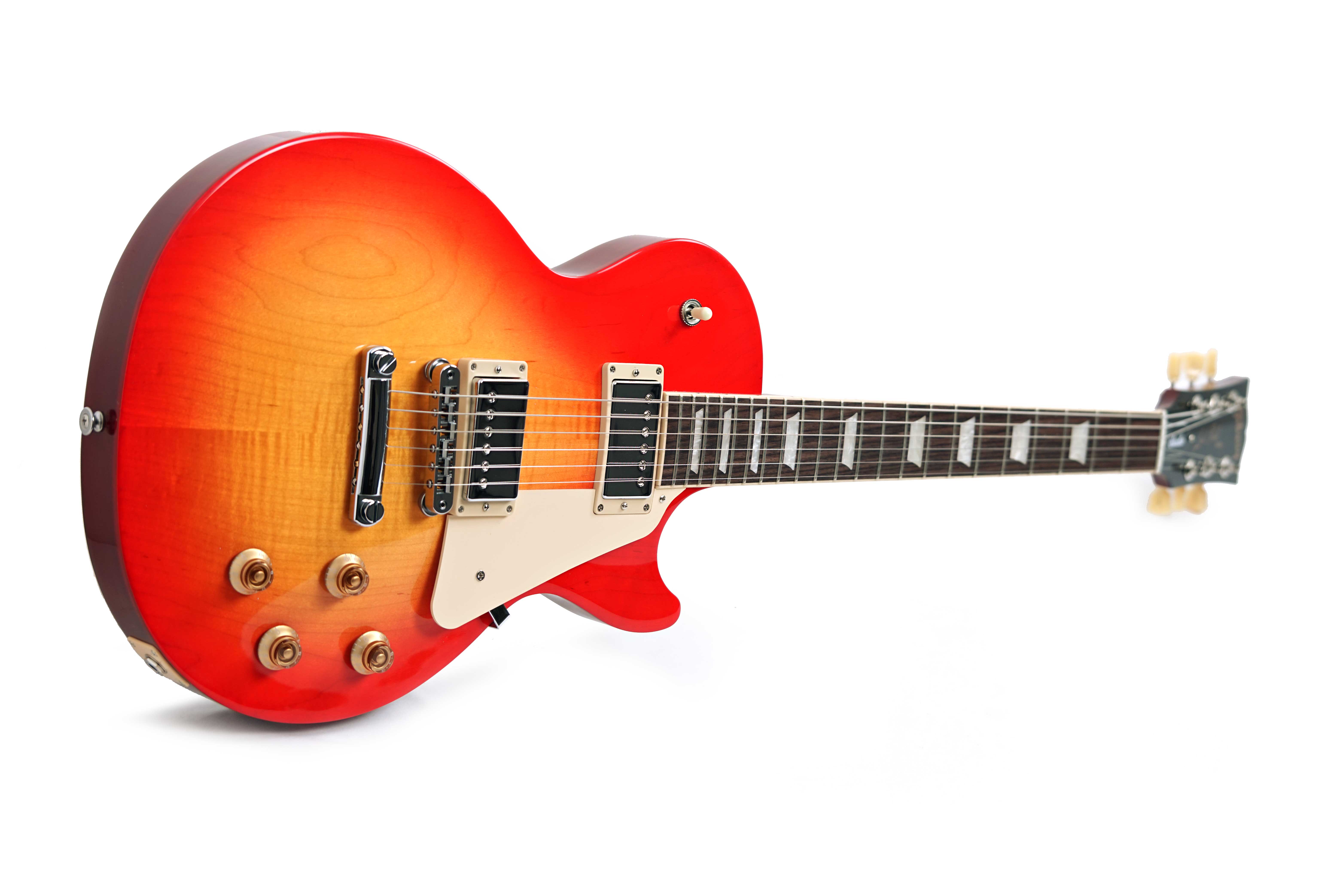 Gibson Les Paul Studio Figured Washed Cherry Sunburst #208050182