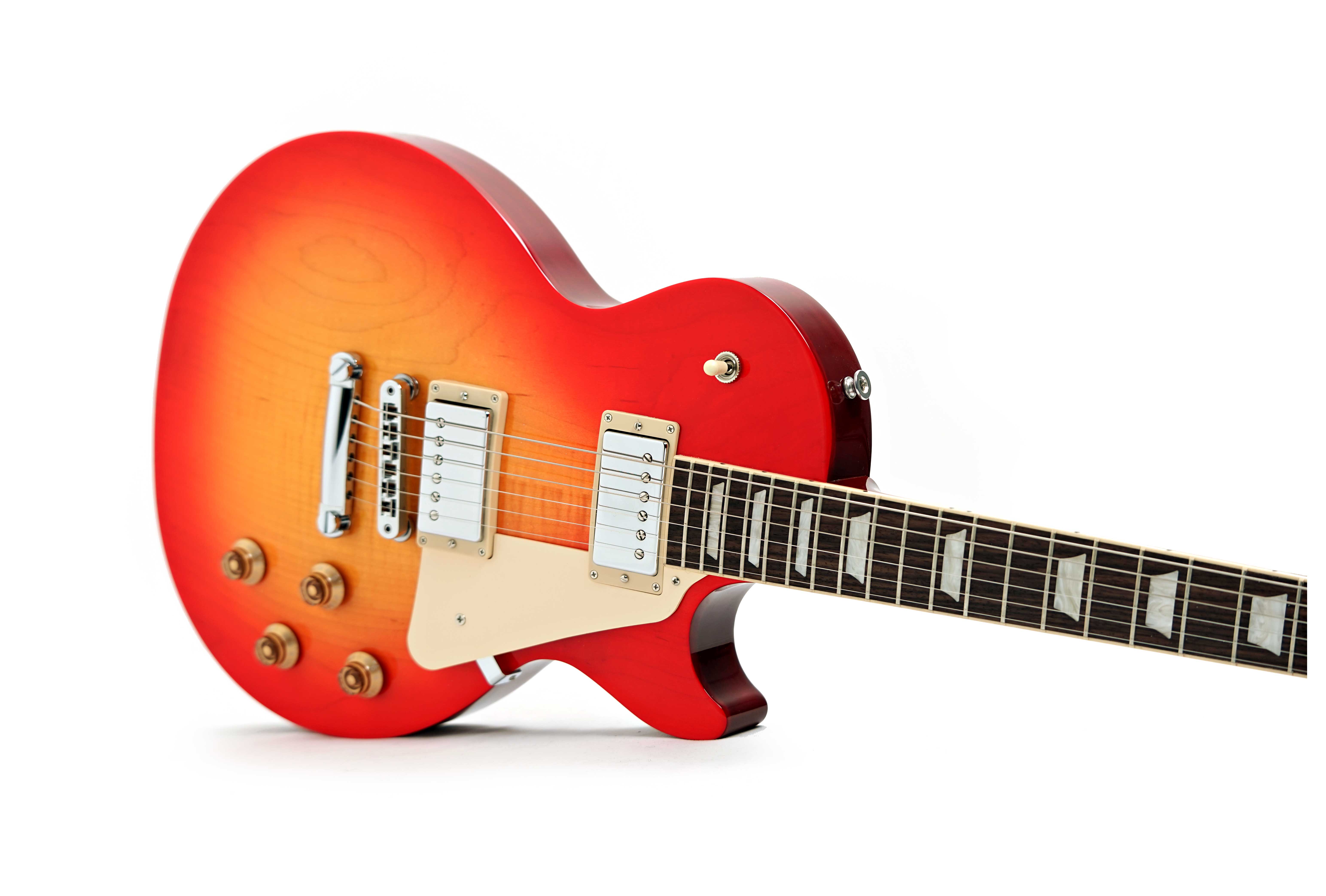 Gibson Les Paul Studio Figured Washed Cherry Sunburst #208050182