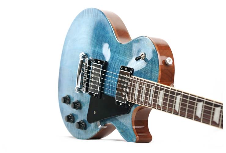 Gibson Les Paul Studio Figured Ocean Blue #208350327 Gibson Les Paul Studio Figured Ocean Blue #208350327
