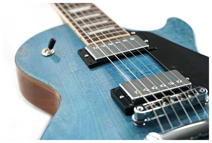 Gibson Les Paul Studio Figured Ocean Blue #208350327 Gibson Les Paul Studio Figured Ocean Blue #208350327
