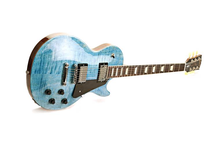 Gibson Les Paul Studio Figured Ocean Blue #208350127 Gibson Les Paul Studio Figured Ocean Blue #208350127