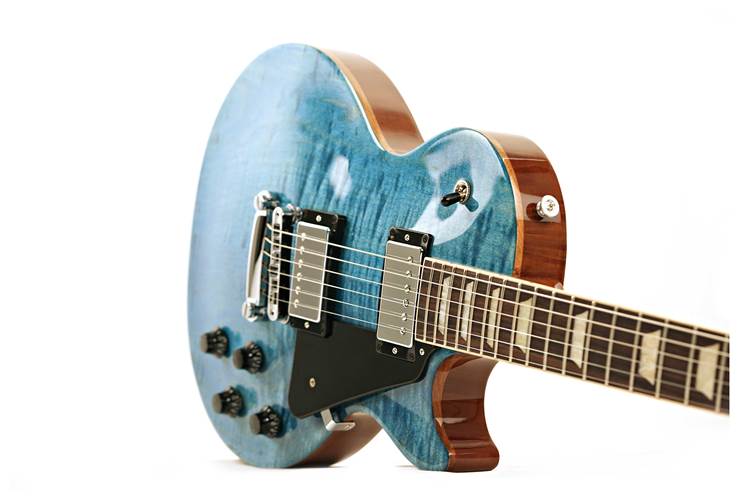 Gibson Les Paul Studio Figured Ocean Blue #208350127 Gibson Les Paul Studio Figured Ocean Blue #208350127
