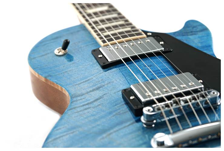 Gibson Les Paul Studio Figured Ocean Blue #208350328 Gibson Les Paul Studio Figured Ocean Blue #208350328