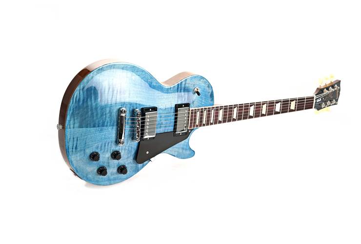 Gibson Les Paul Studio Figured Ocean Blue #208350325 Gibson Les Paul Studio Figured Ocean Blue #208350325