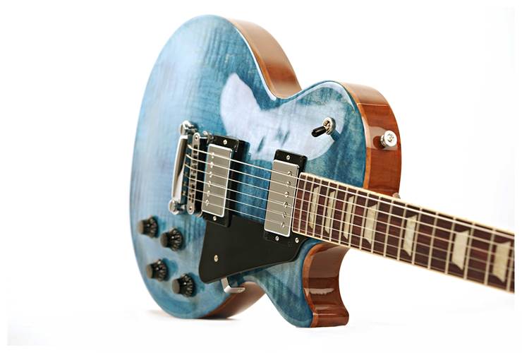 Gibson Les Paul Studio Figured Ocean Blue #208350325 Gibson Les Paul Studio Figured Ocean Blue #208350325