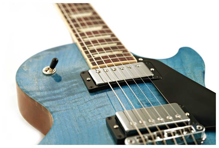 Gibson Les Paul Studio Figured Ocean Blue #208350325 Gibson Les Paul Studio Figured Ocean Blue #208350325