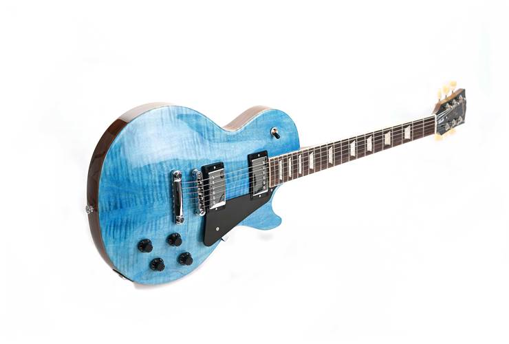 Gibson Les Paul Studio Figured Ocean Blue #204550363 Gibson Les Paul Studio Figured Ocean Blue #204550363