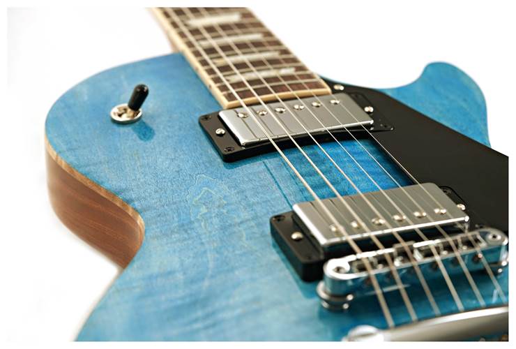 Gibson Les Paul Studio Figured Ocean Blue #204550363 Gibson Les Paul Studio Figured Ocean Blue #204550363