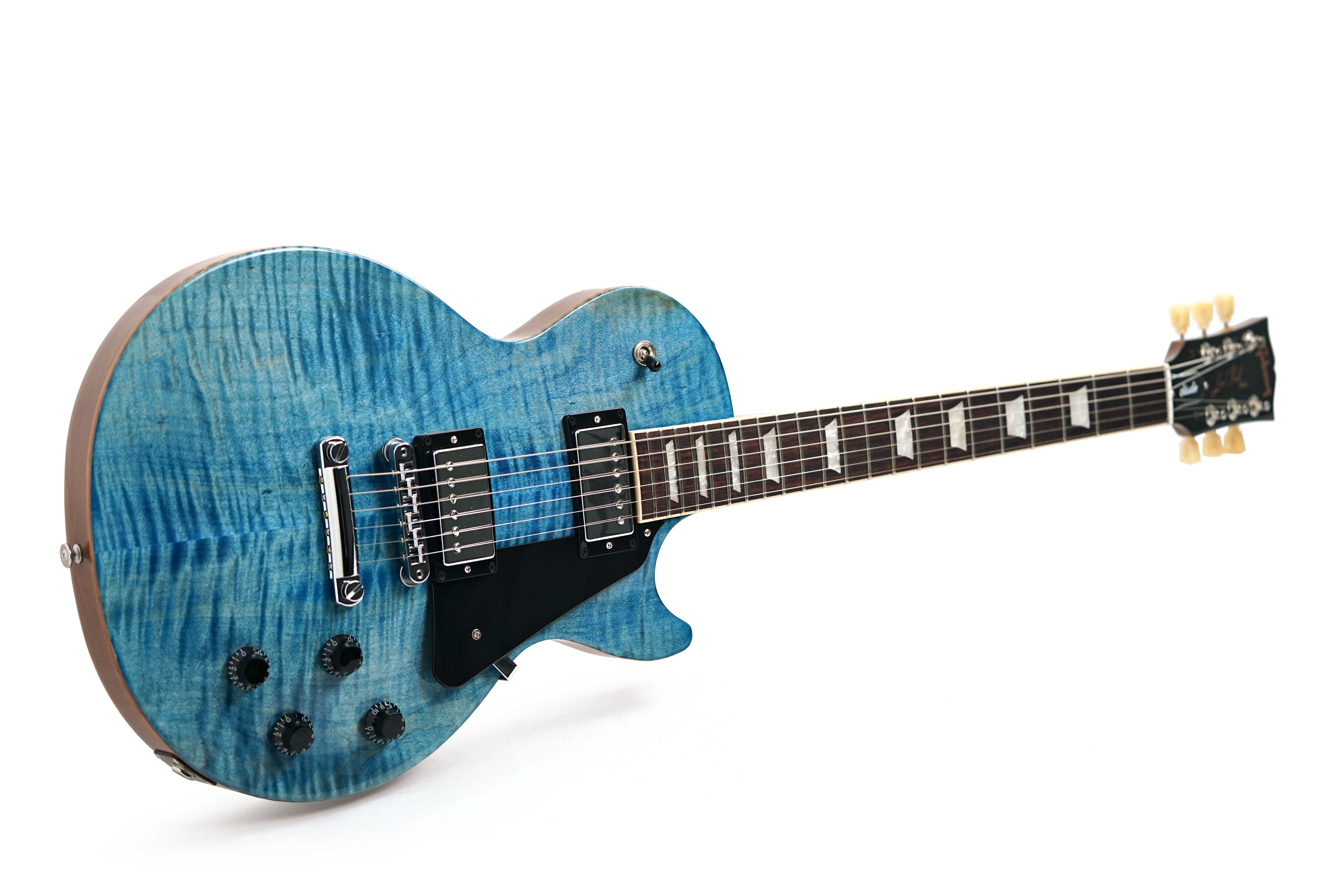 Gibson Les Paul Studio Figured Ocean Blue #203550170
