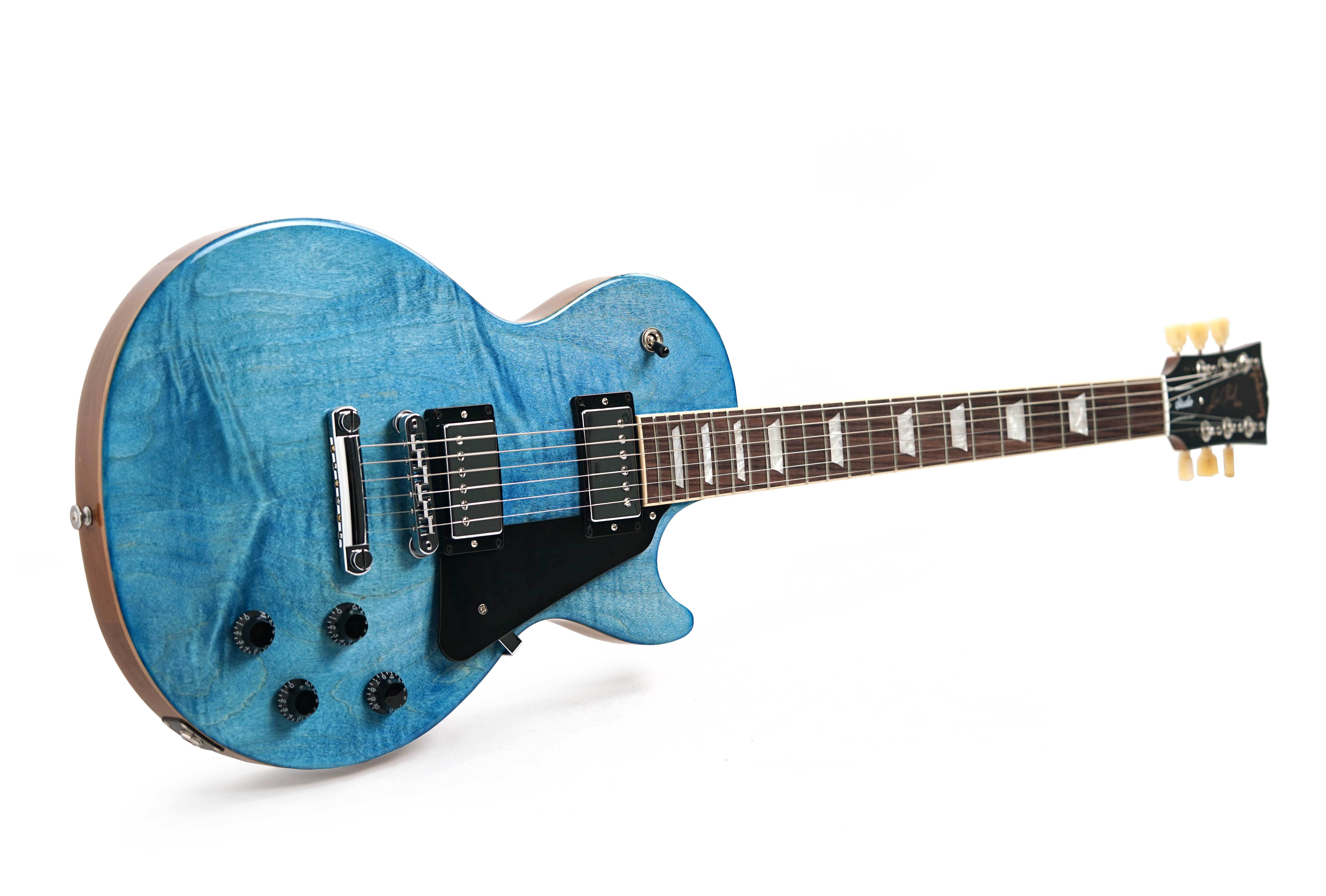 Gibson Les Paul Studio Figured Ocean Blue #204350335