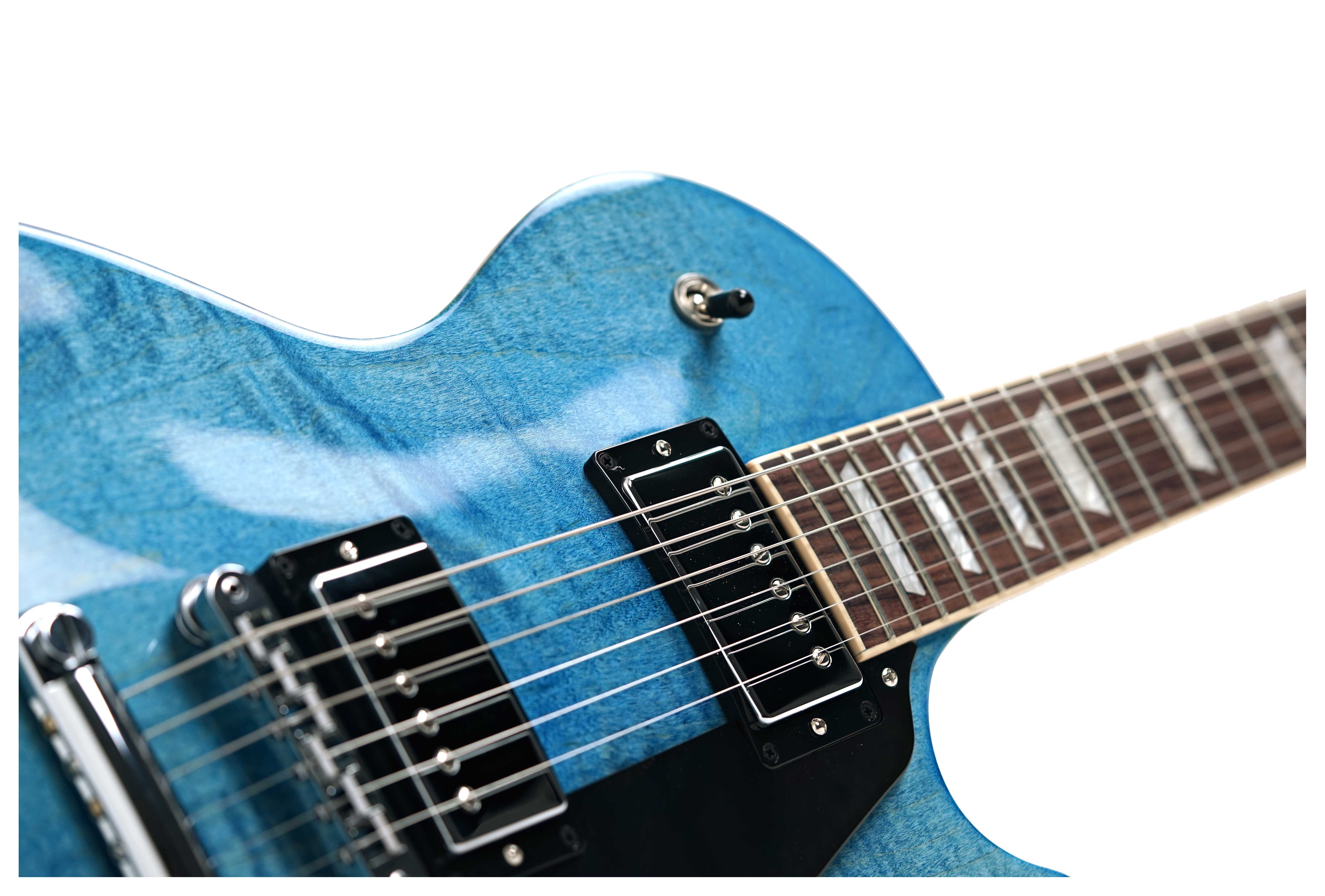 Gibson Les Paul Studio Figured Ocean Blue #204350335