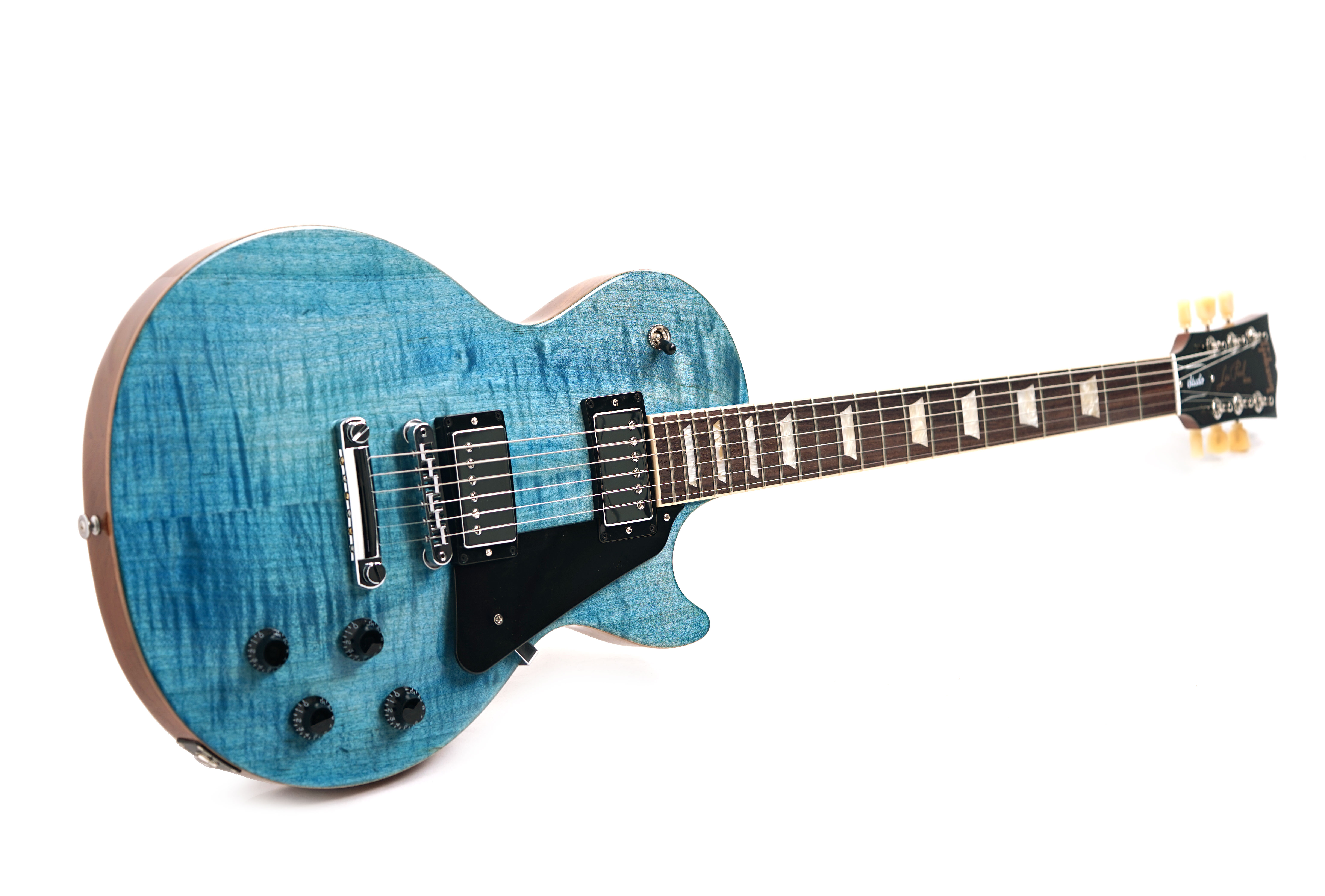 Gibson Les Paul Studio Figured Ocean Blue #204850014
