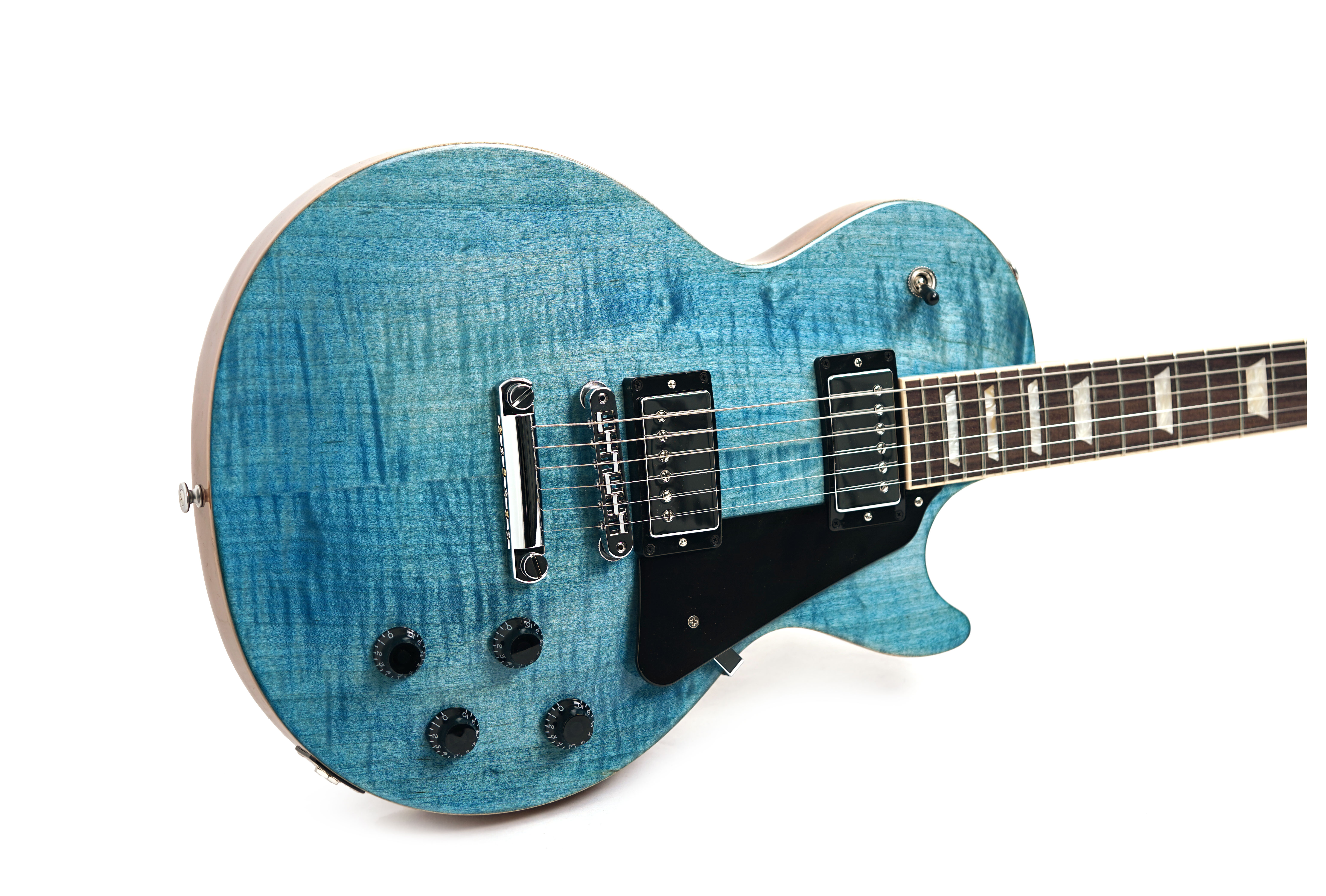Gibson Les Paul Studio Figured Ocean Blue #204850014
