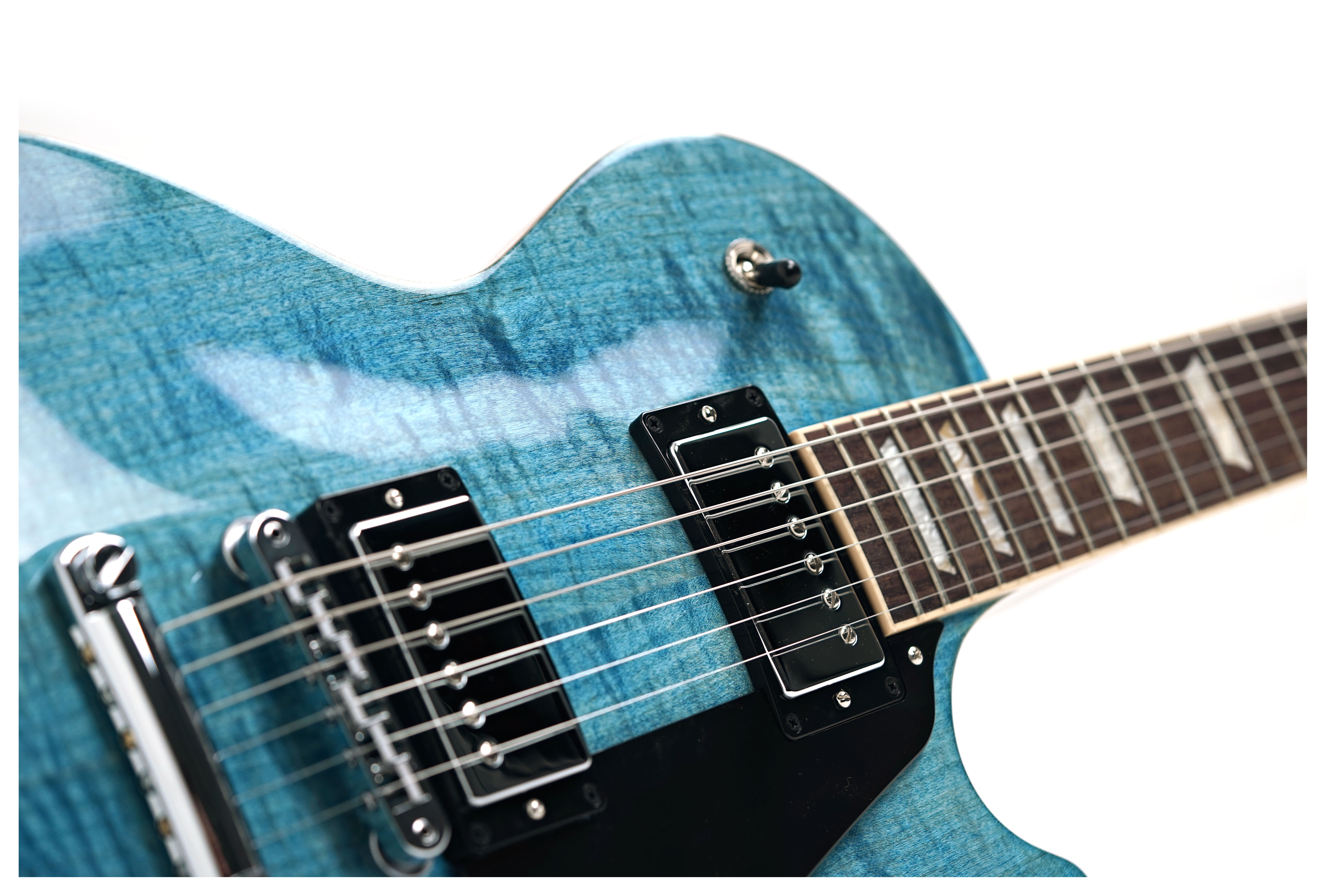 Gibson Les Paul Studio Figured Ocean Blue #204850014