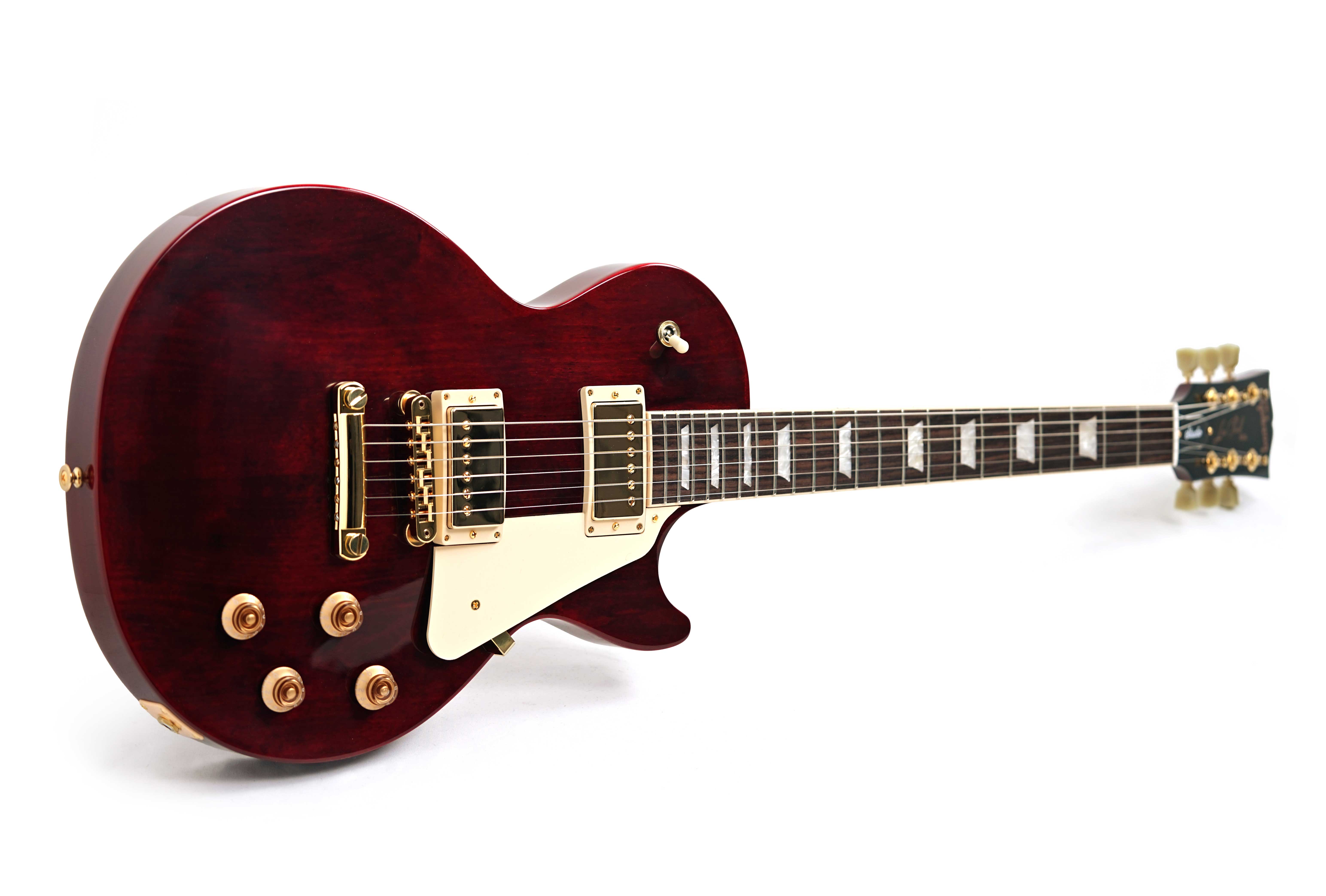 Gibson Les Paul Studio Gold Hardware Wine Red #202250004