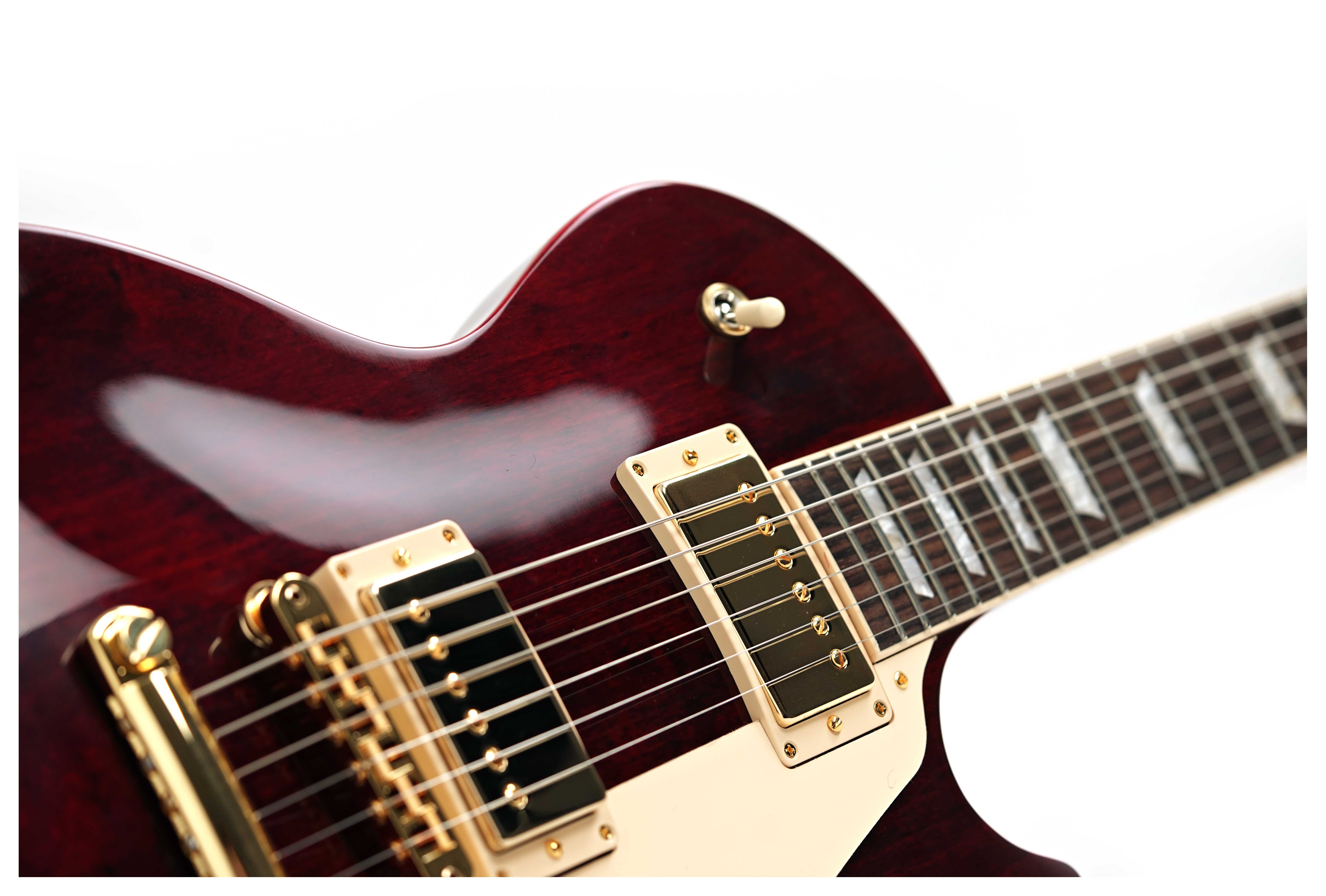 Gibson Les Paul Studio Gold Hardware Wine Red #202250004