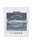 Ernie Ball Light Earthwood Bell Bronze Acoustic Guitar Strings 11-52