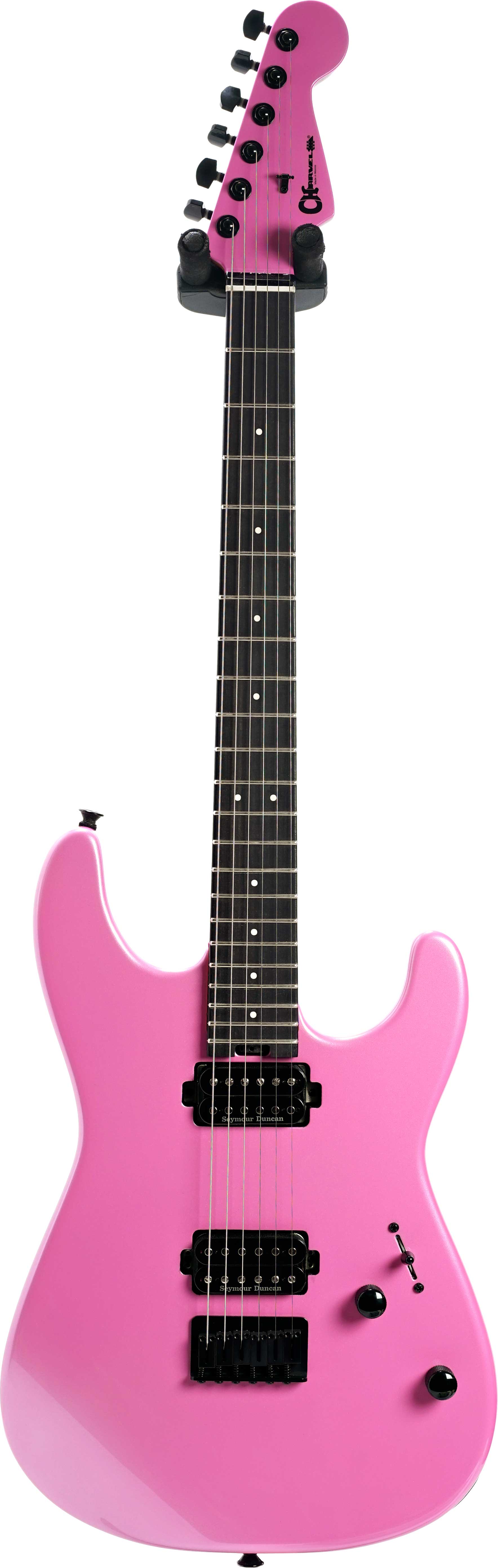 Charvel Pro Mod Plus SRS San Dimas 1 HH HT Platinum Pink Ebony Fingerboard #MC25002055