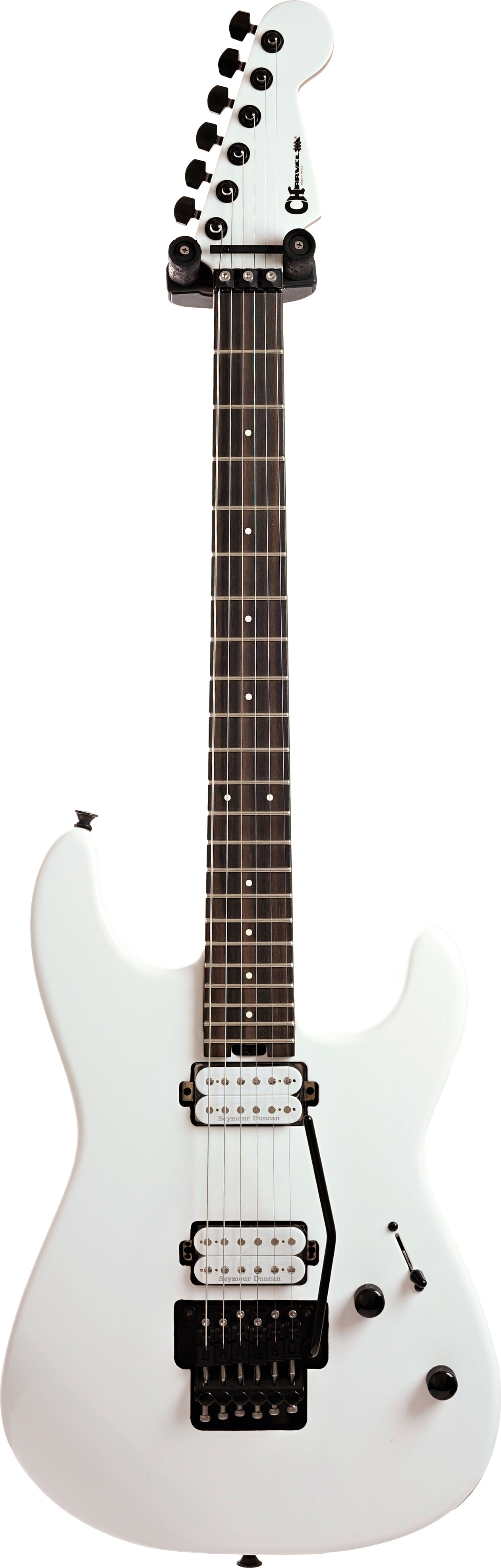 Charvel Pro Mod Plus SRS San Dimas 1 HH FR Snow White Ebony Fingerboard (Nearly New) #MC2500427