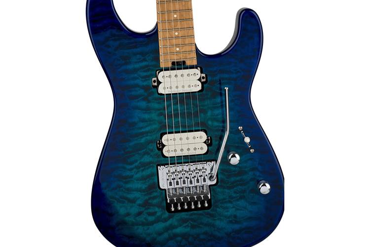 Charvel Pro Mod Plus SRS San Dimas 1 Quilt HH FR Chlorine Burst Charvel Pro Mod Plus SRS San Dimas 1 Quilt HH FR Chlorine Burst
