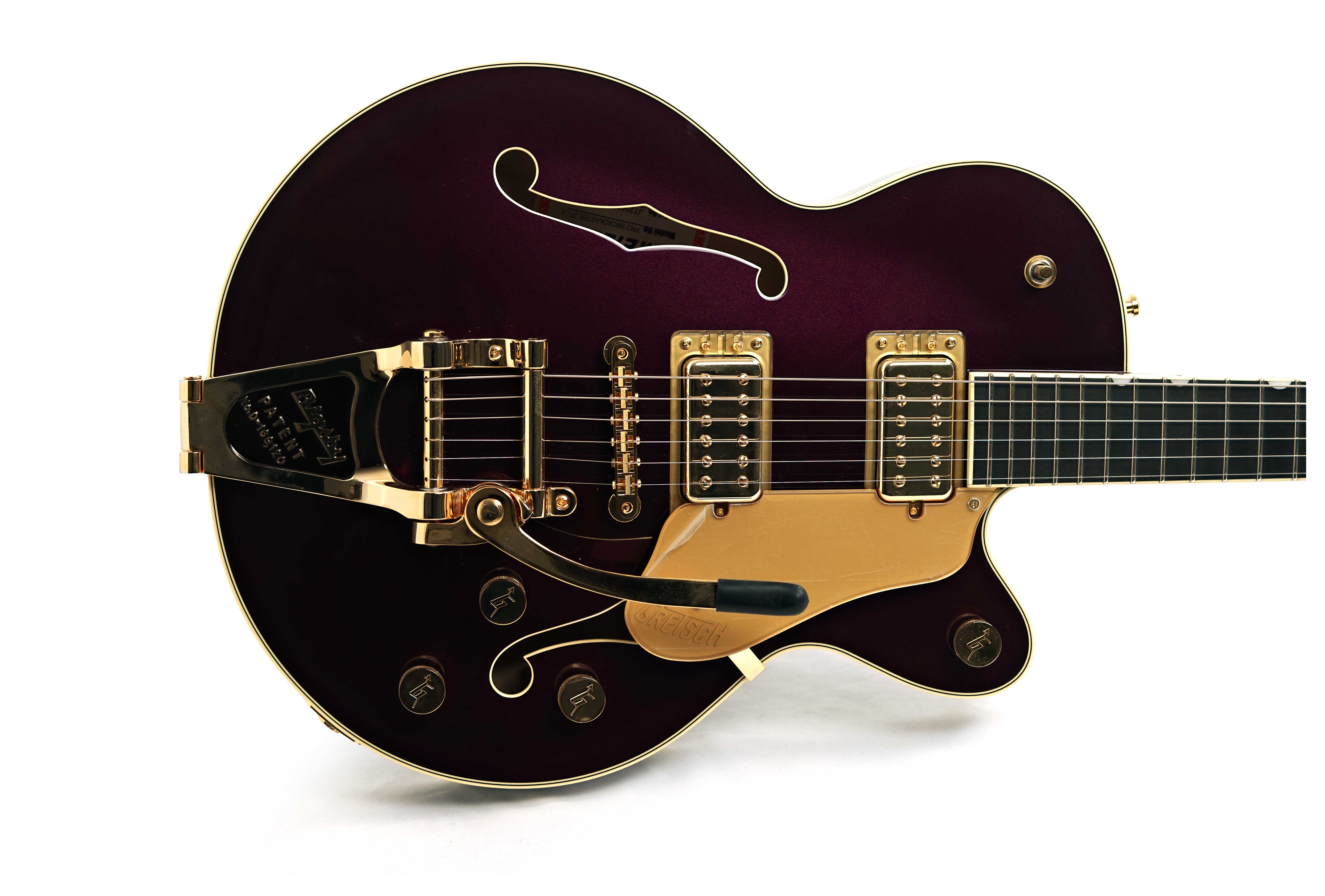 Gretsch Broadkaster Junior LX Blackberry #JT25020399