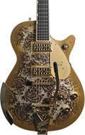 Gretsch G6134TG Limited Edition Paisley Penguin Gold Sparkle