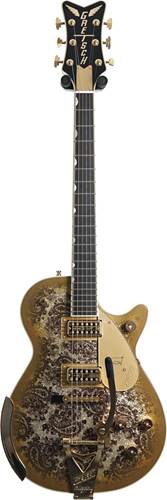 Gretsch G6134TG Limited Edition Paisley Penguin Gold Sparkle Gretsch G6134TG Limited Edition Paisley Penguin Gold Sparkle