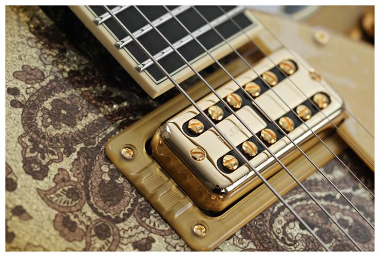 Gretsch G6134TG Limited Edition Paisley Penguin Gold Sparkle Gretsch G6134TG Limited Edition Paisley Penguin Gold Sparkle