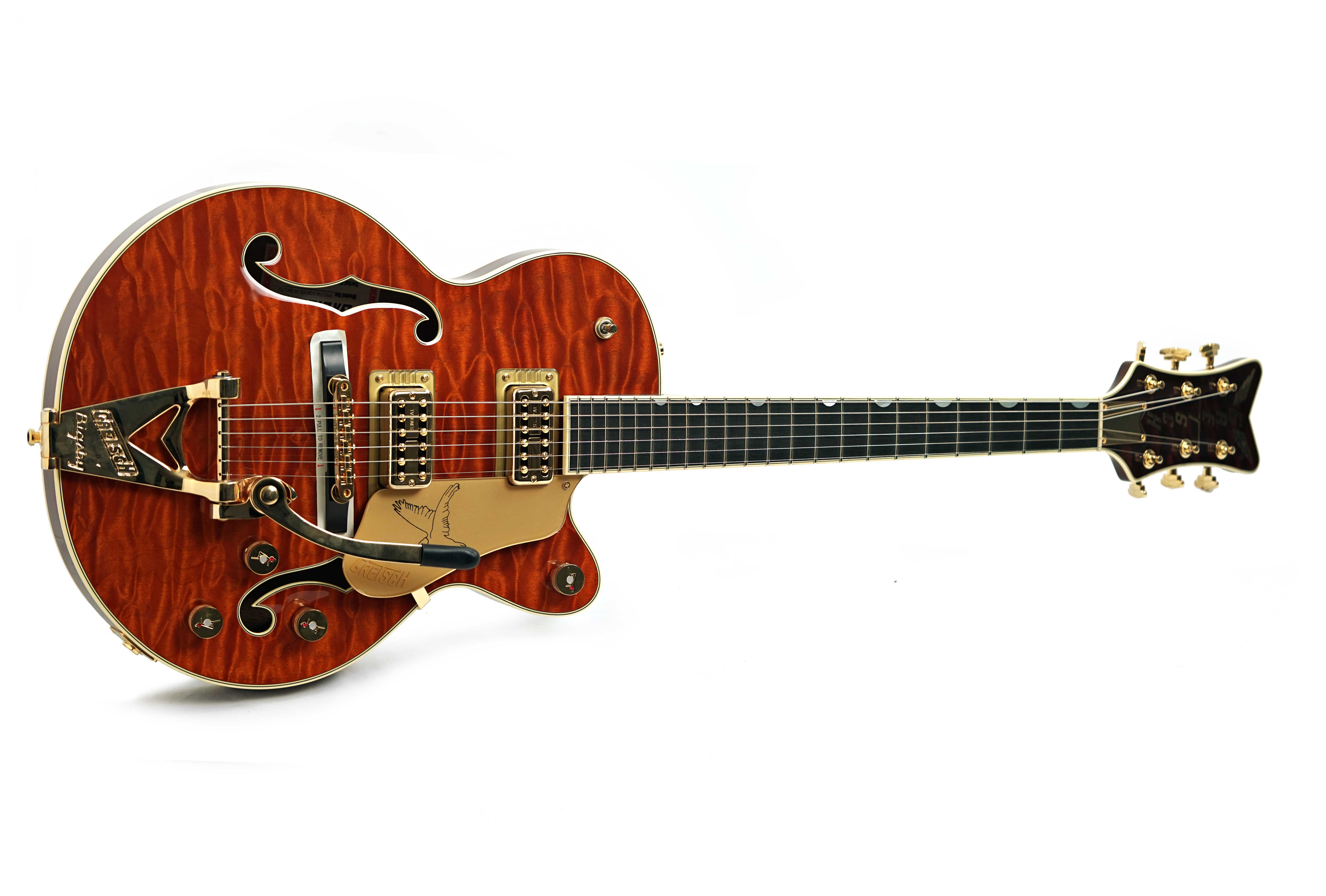 Gretsch  Limited Edition Falcon Center Block Jr. with Bigsby Quilted Maple #JT25010034