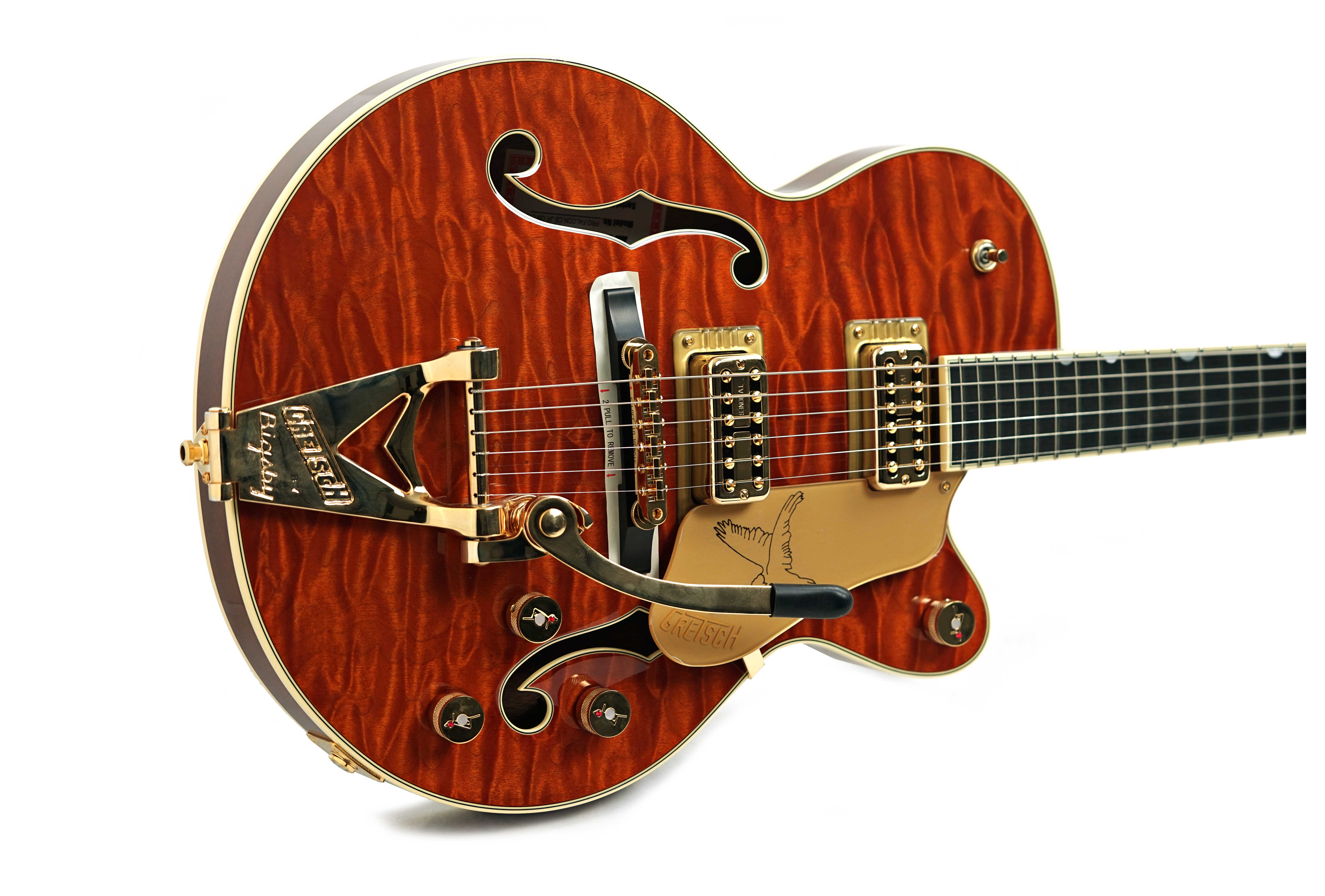 Gretsch  Limited Edition Falcon Center Block Jr. with Bigsby Quilted Maple #JT25010034