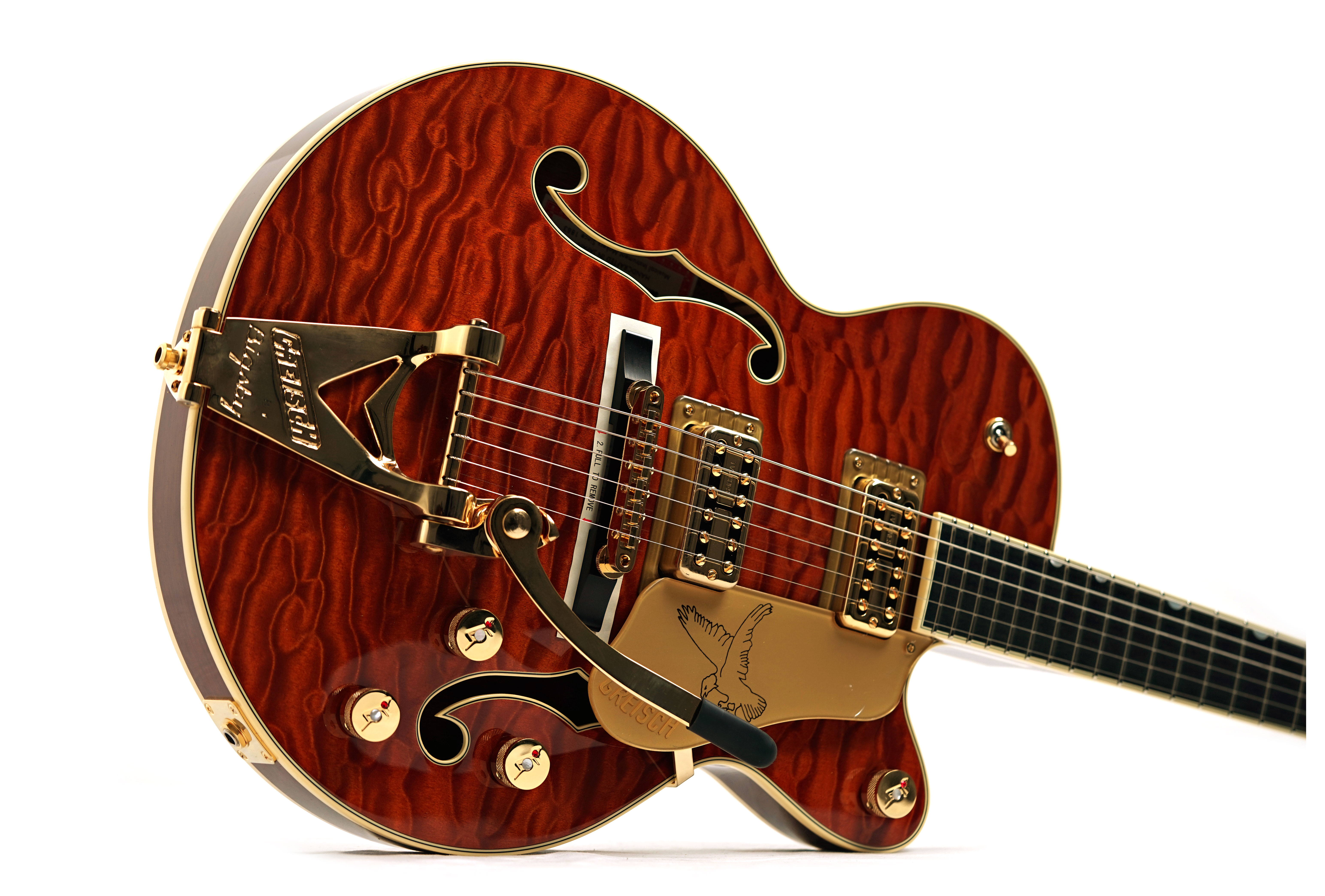 Gretsch Limited Edition Falcon Center Block Jr. with Bigsby Quilted Maple #JT25041181