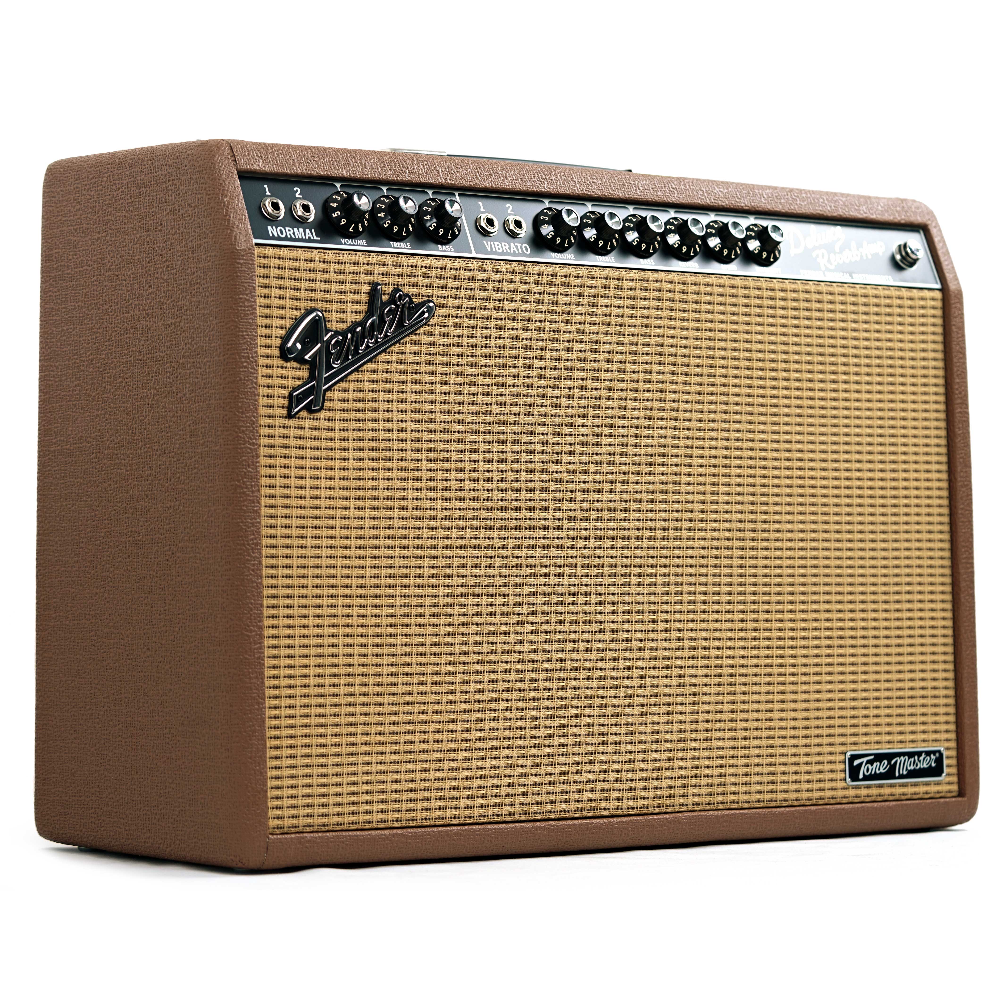 Fender Tone Master Deluxe Reverb Limited Edition Cocoa Combo Solid State Amp
