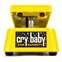 Dunlop KH95Y Kirk Hammett Cry Baby Wah Limited Edition Yellow Sparkle Front View