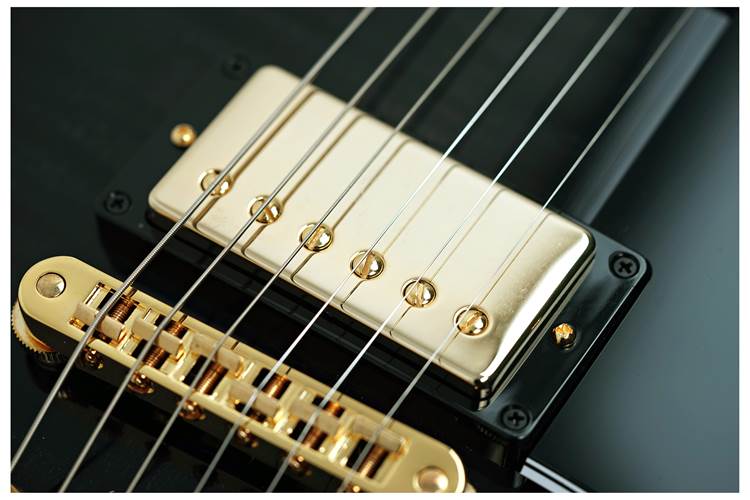 Gibson Custom Shop Dealer Select Les Paul Custom Trans Black #CS502272 Gibson Custom Shop Dealer Select Les Paul Custom Trans Black #CS502272