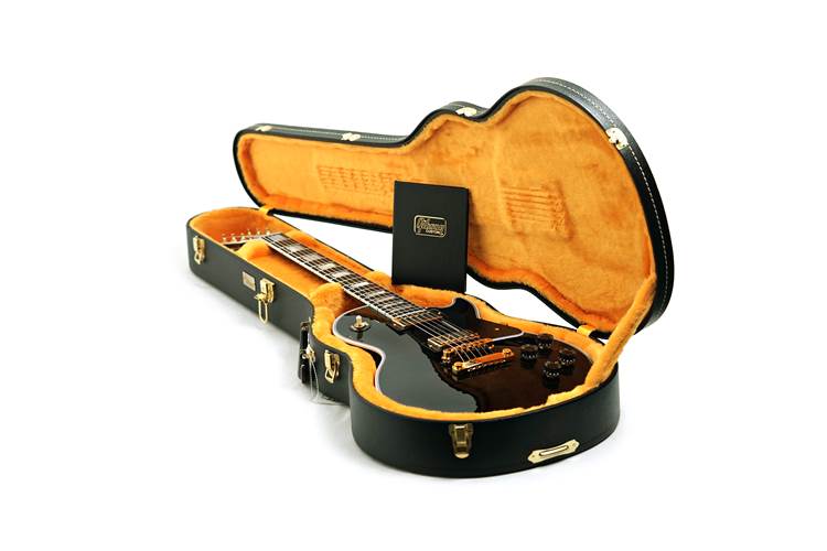 Gibson Custom Shop Dealer Select Les Paul Custom Trans Black #CS502272 Gibson Custom Shop Dealer Select Les Paul Custom Trans Black #CS502272