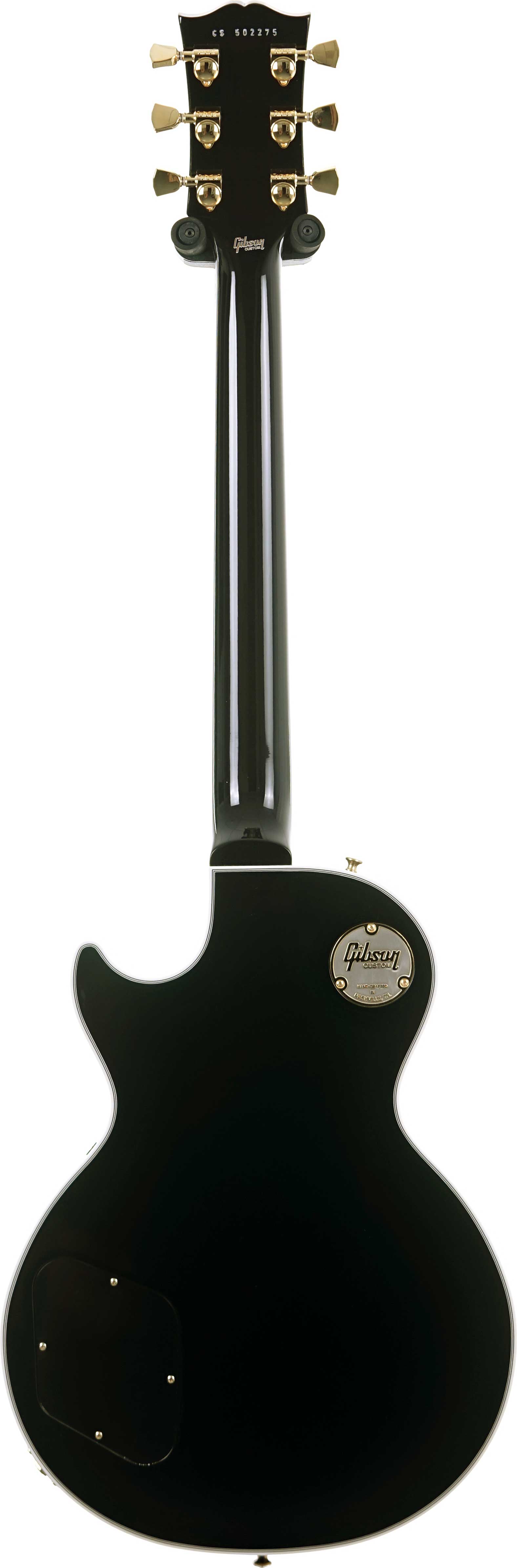 Gibson Custom Shop Dealer Select Les Paul Custom Trans Black #CS502275