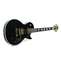 Gibson Custom Shop Dealer Select Les Paul Custom Trans Black #CS502275 Front View