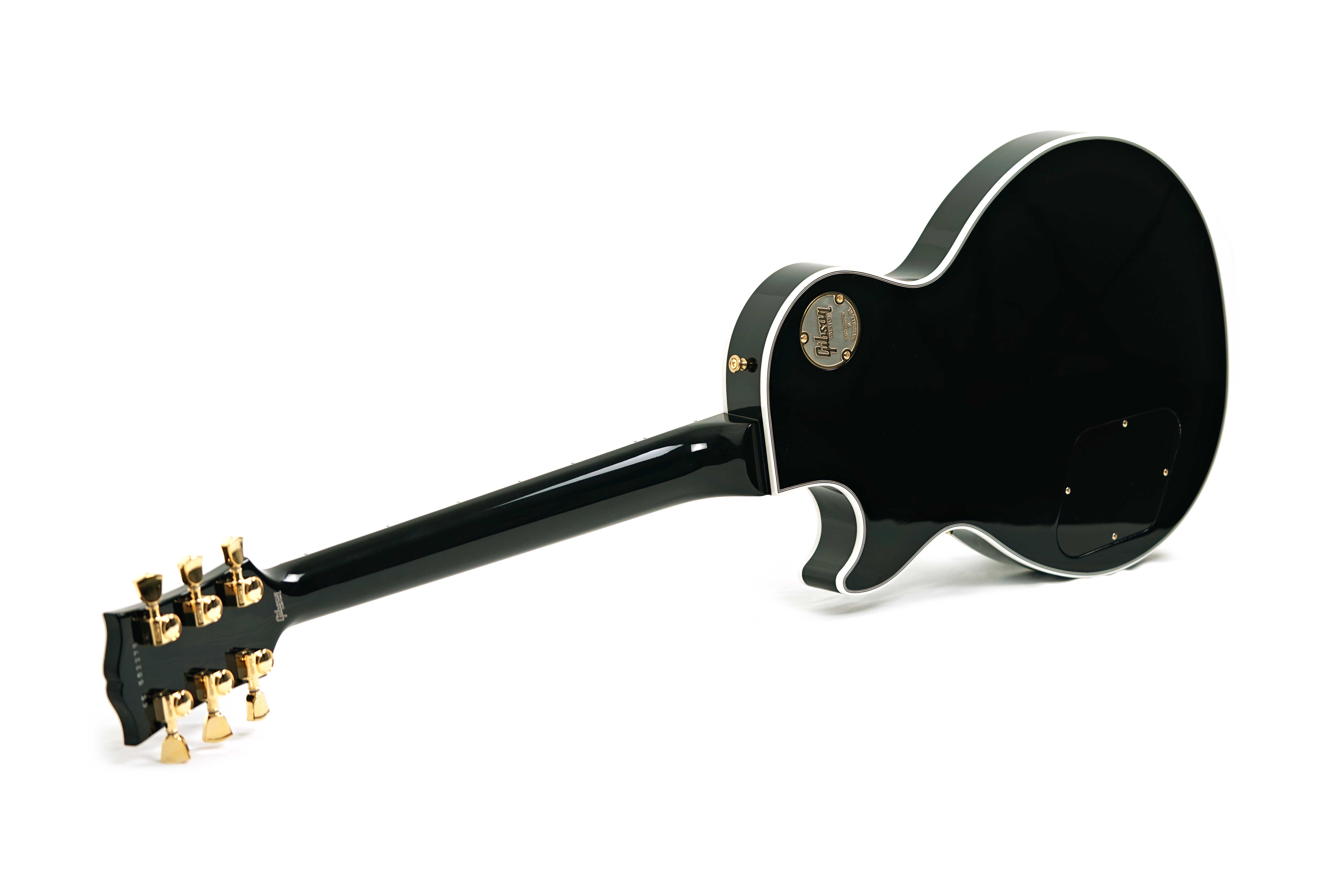 Gibson Custom Shop Dealer Select Les Paul Custom Trans Black #CS502275