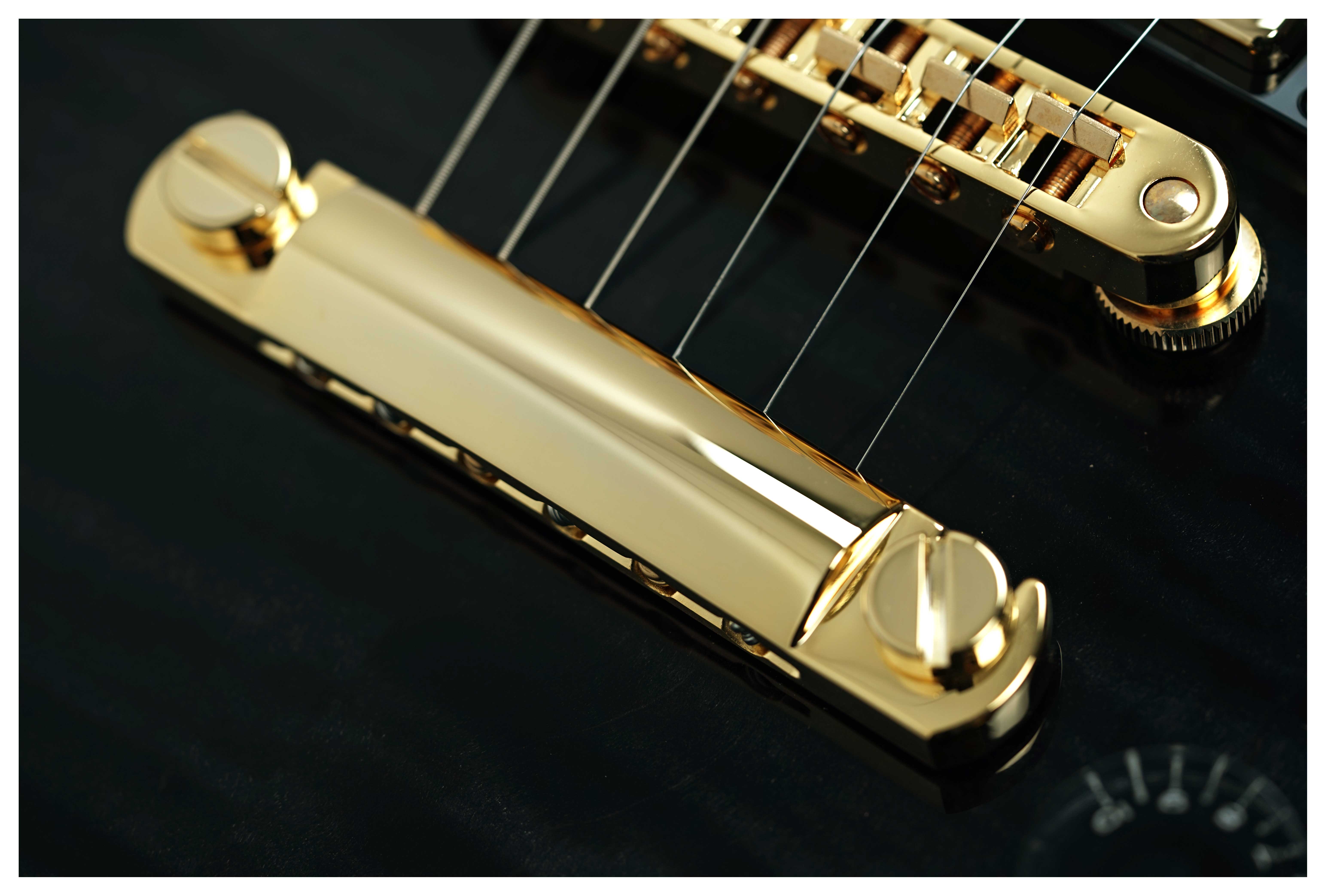 Gibson Custom Shop Dealer Select Les Paul Custom Trans Black #CS502275