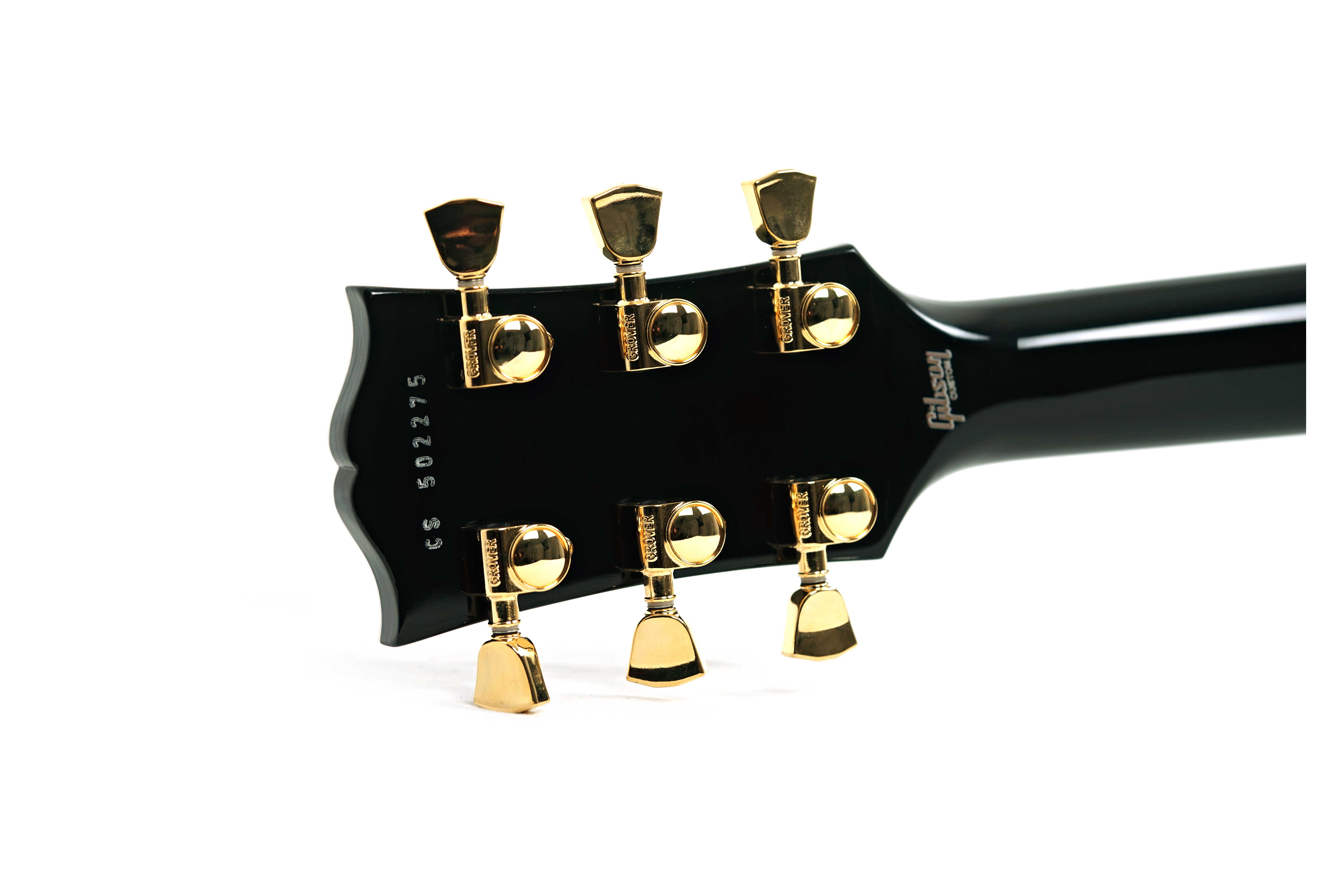 Gibson Custom Shop Dealer Select Les Paul Custom Trans Black #CS502275